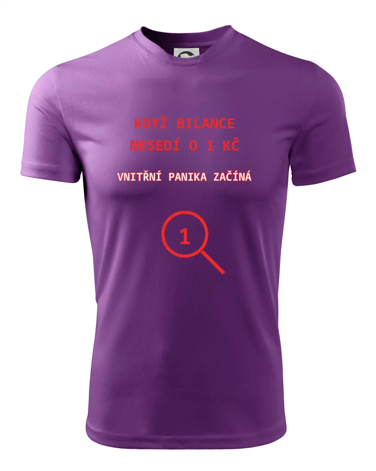 Bilance nesedí o 1 Kč