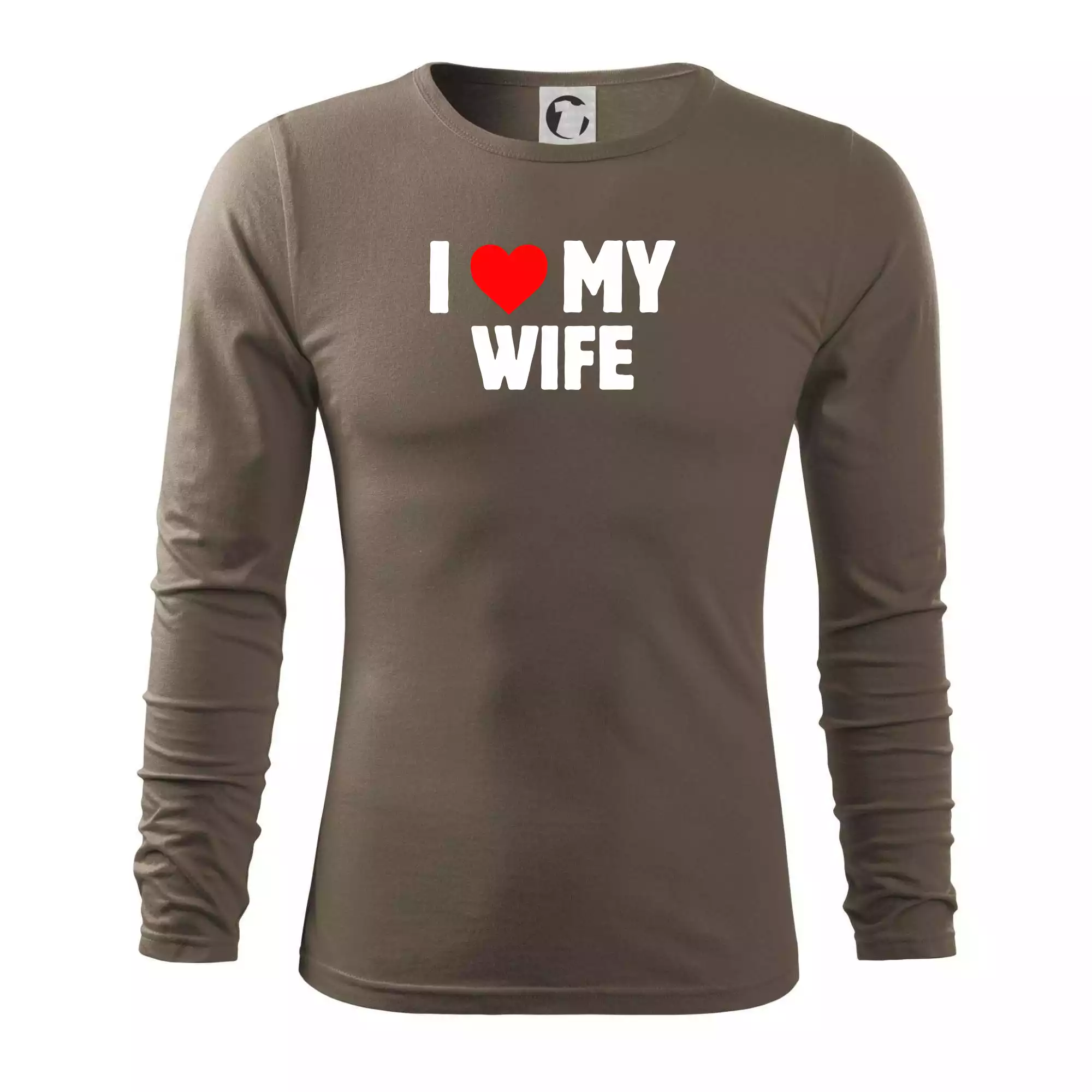 I love my wife