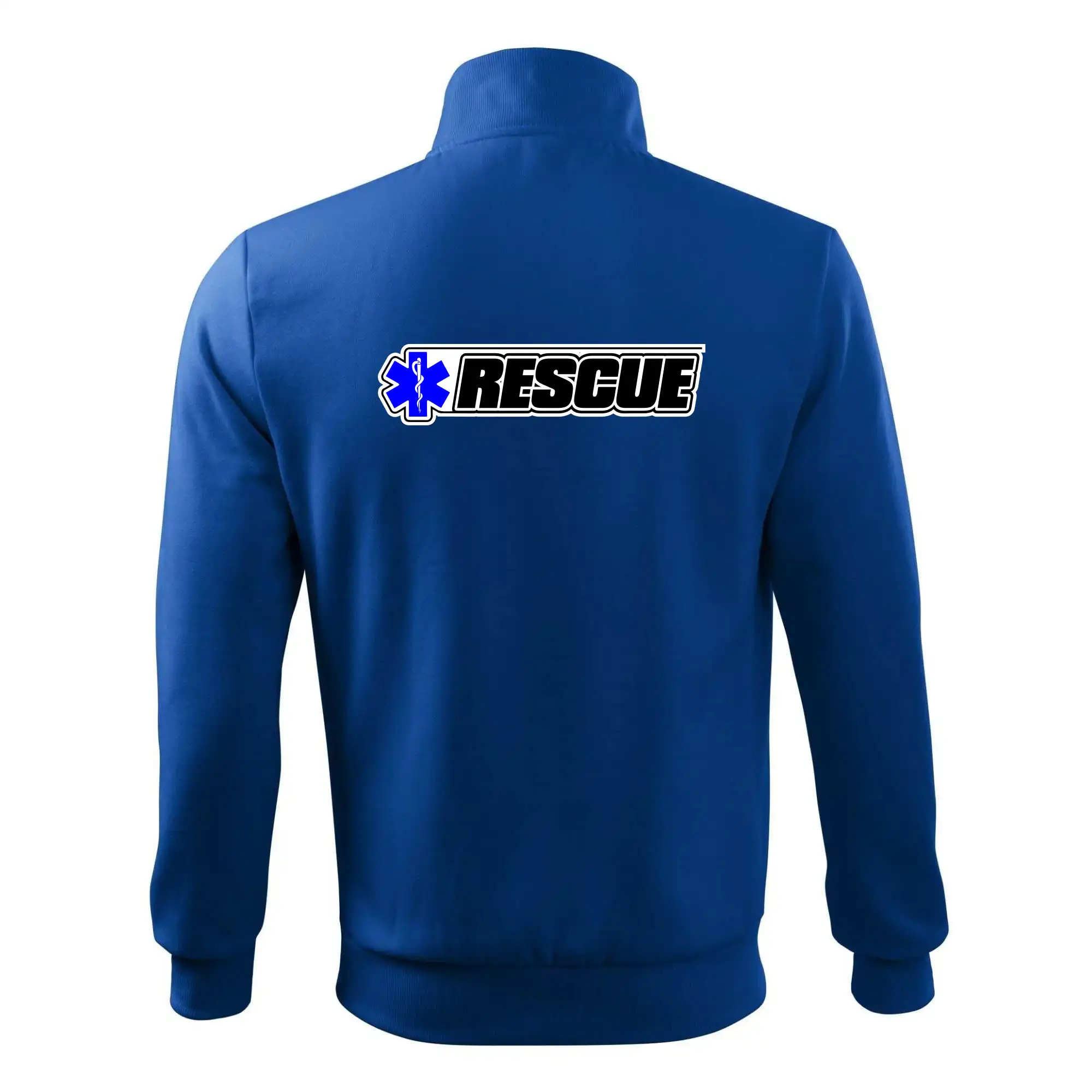 Záchranář rescue kříž modrý