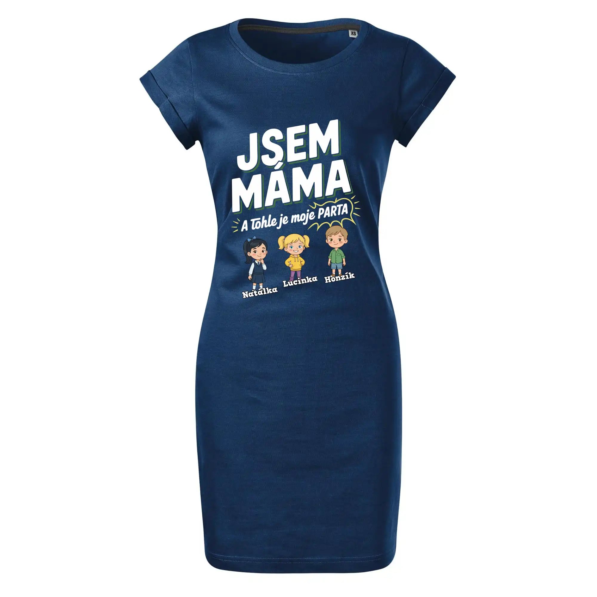 Jsem máma a tohle je moje parta  (obrázky a jména dětí)