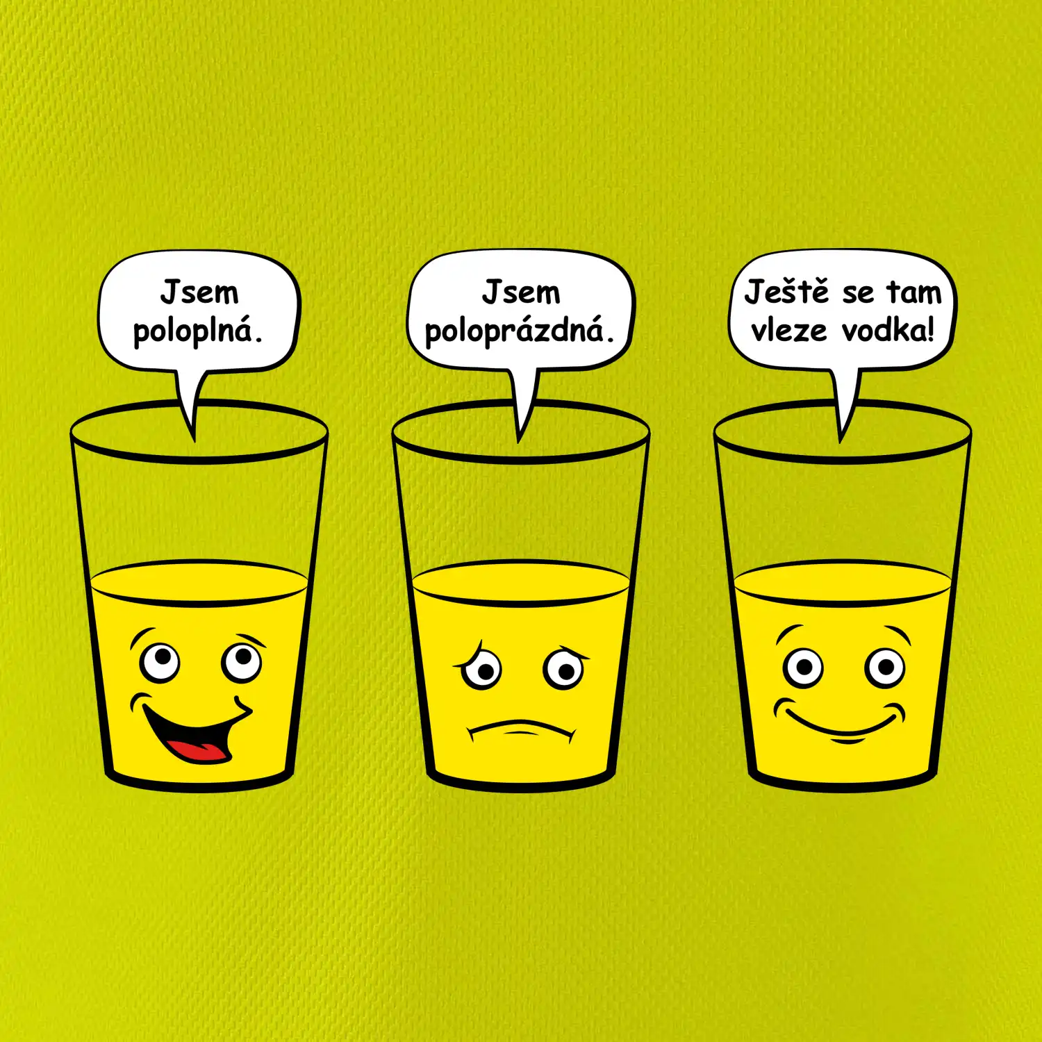 Skleničky - vodka (Hana-creative)