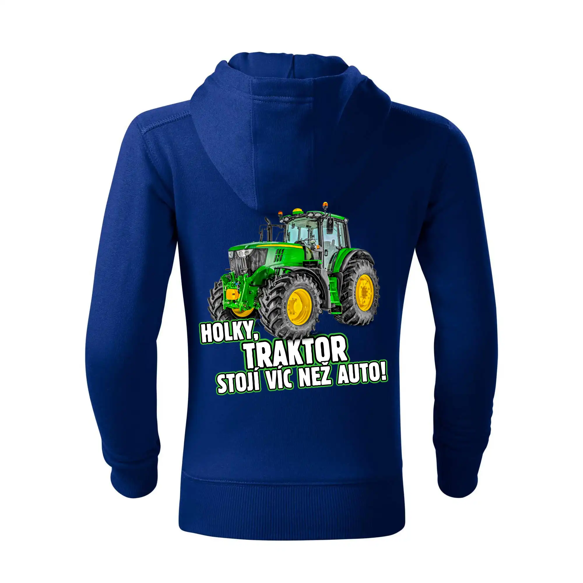 Holky, traktor stojí víc než auto