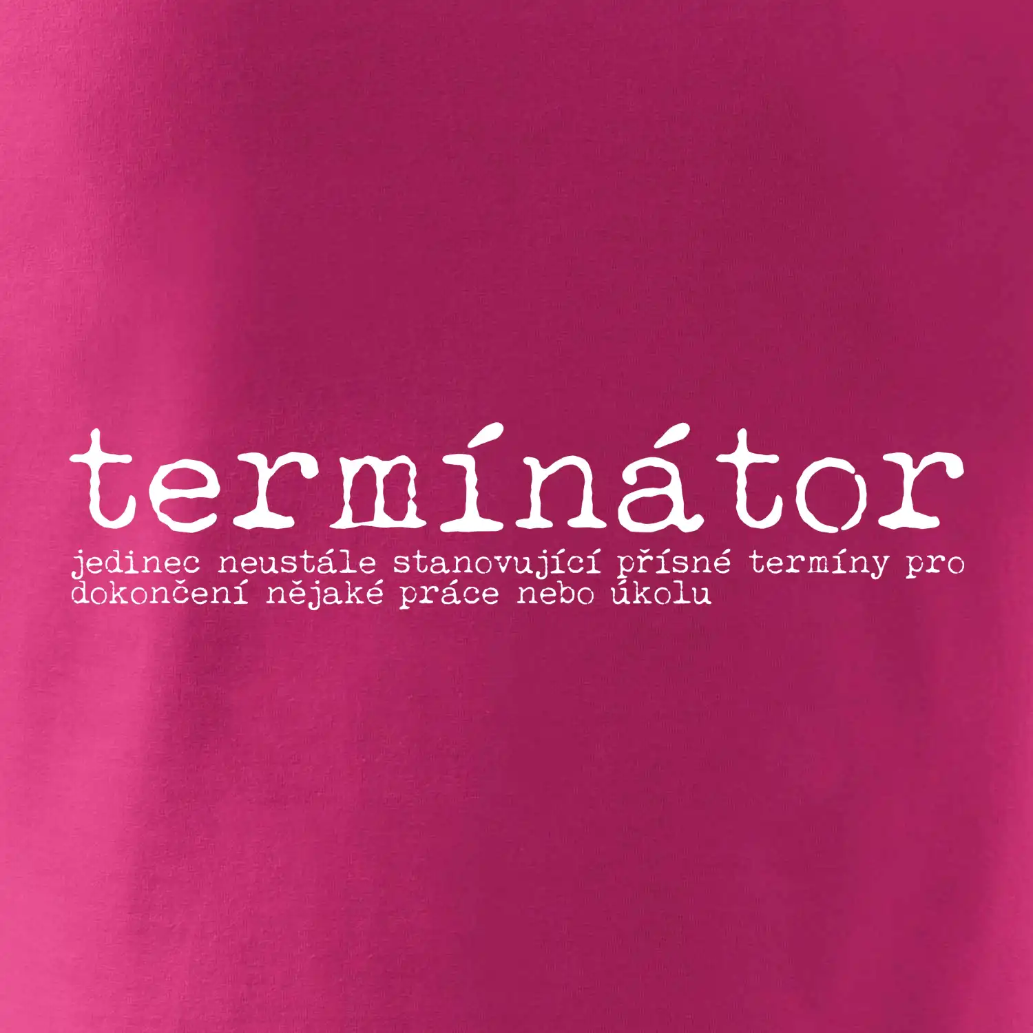Čeština 2.0 - termínátor