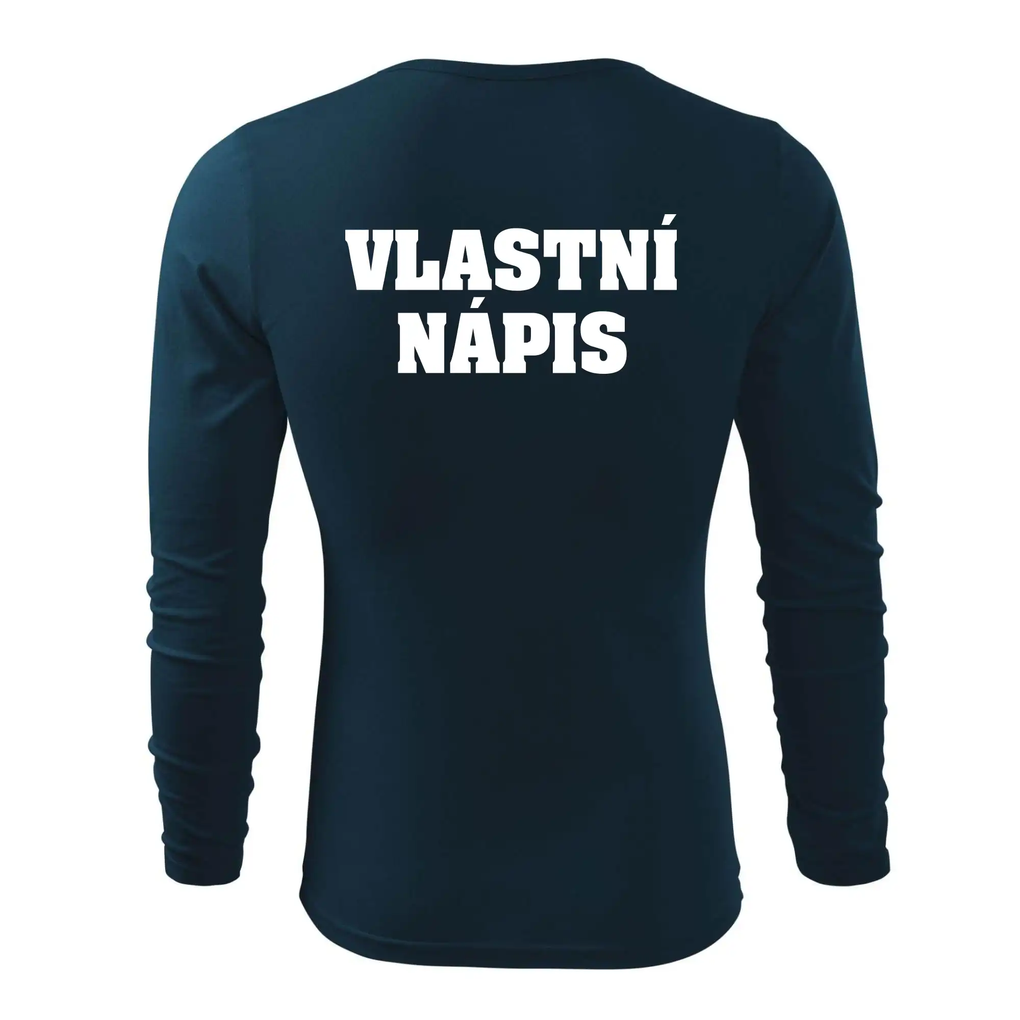 Hvězda života - vlastní nápis vpředu a vzadu