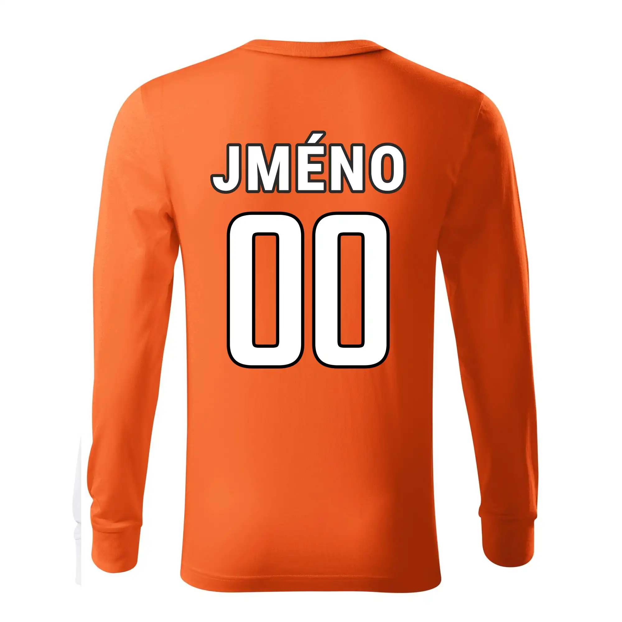 Florbalový  dres - vlastní jméno a číslo