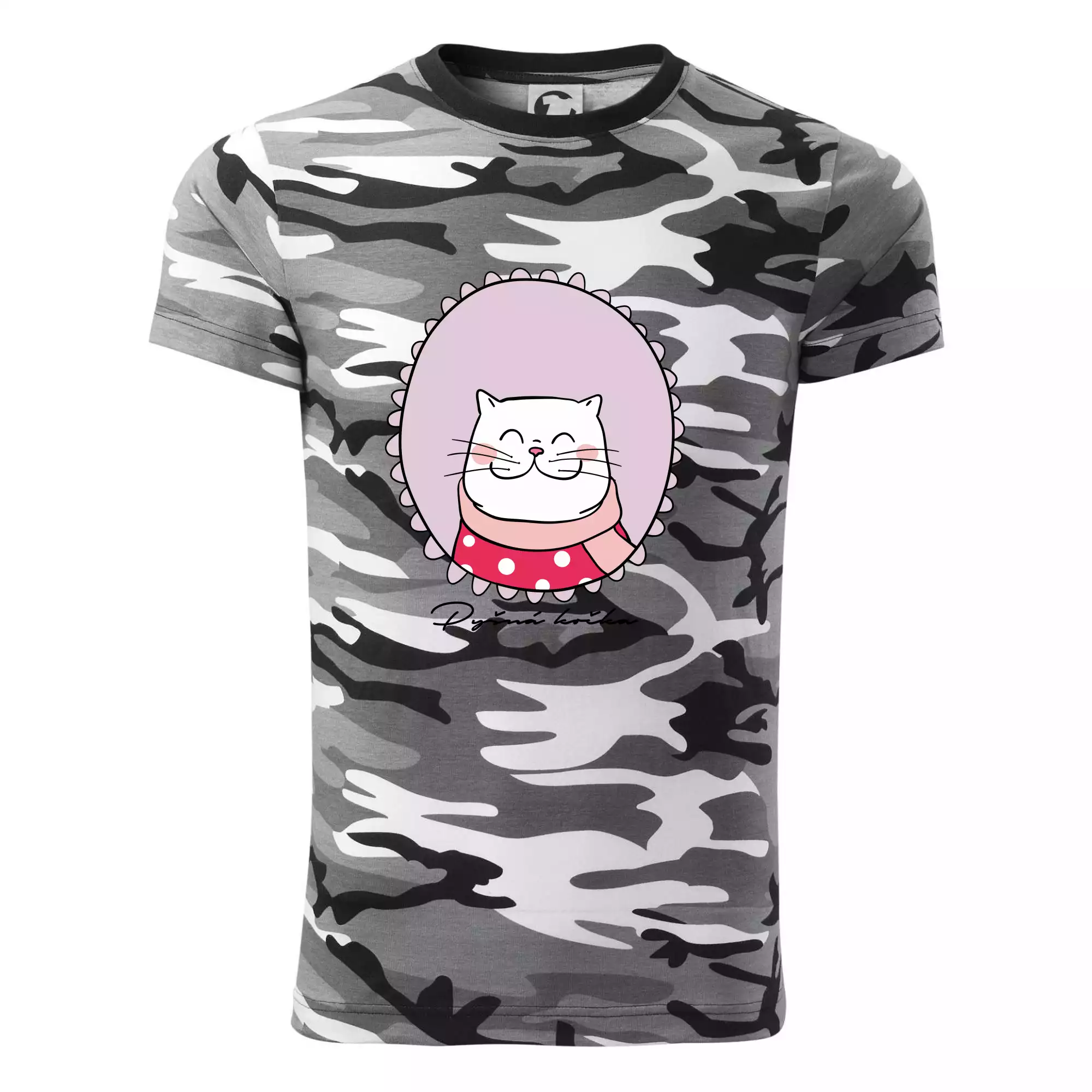 Pyšná kočka fialová