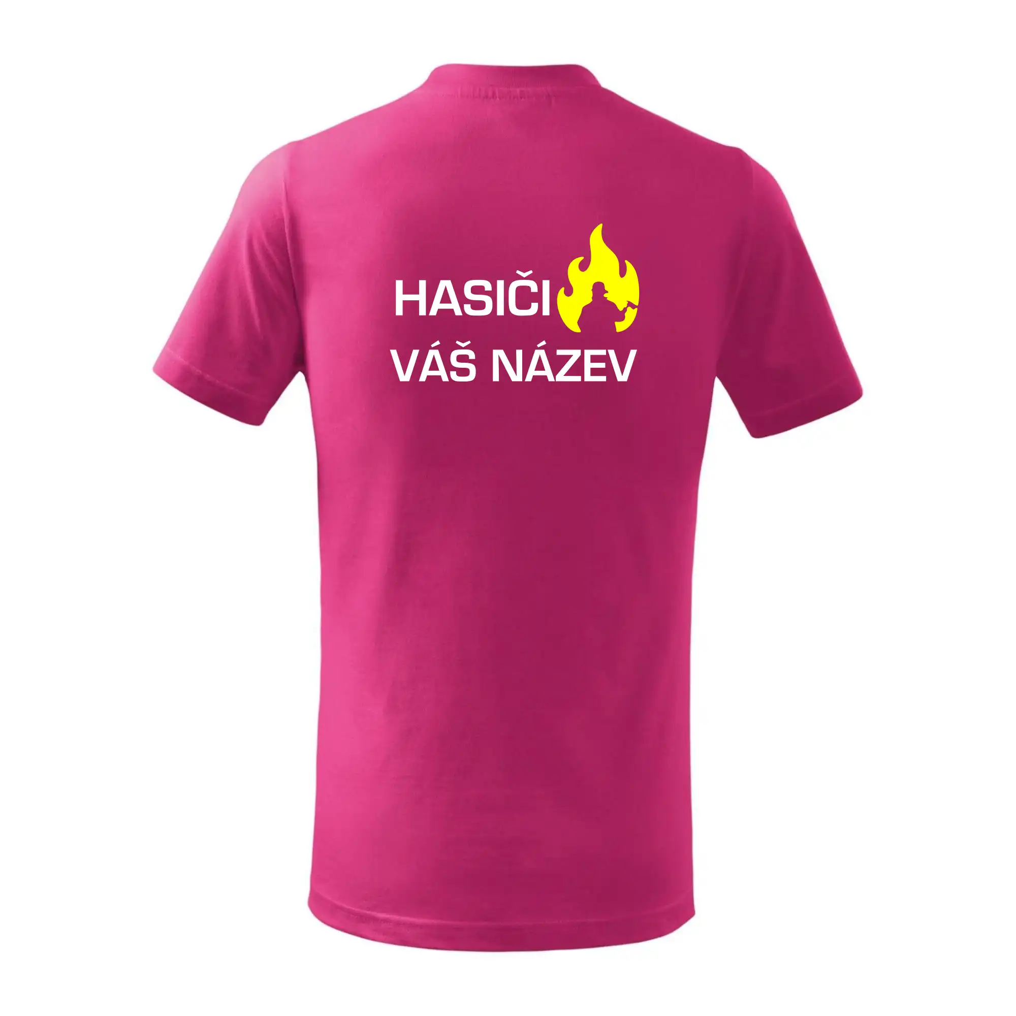 Hasiči - Váš název - FLUO + Reflexní potisk