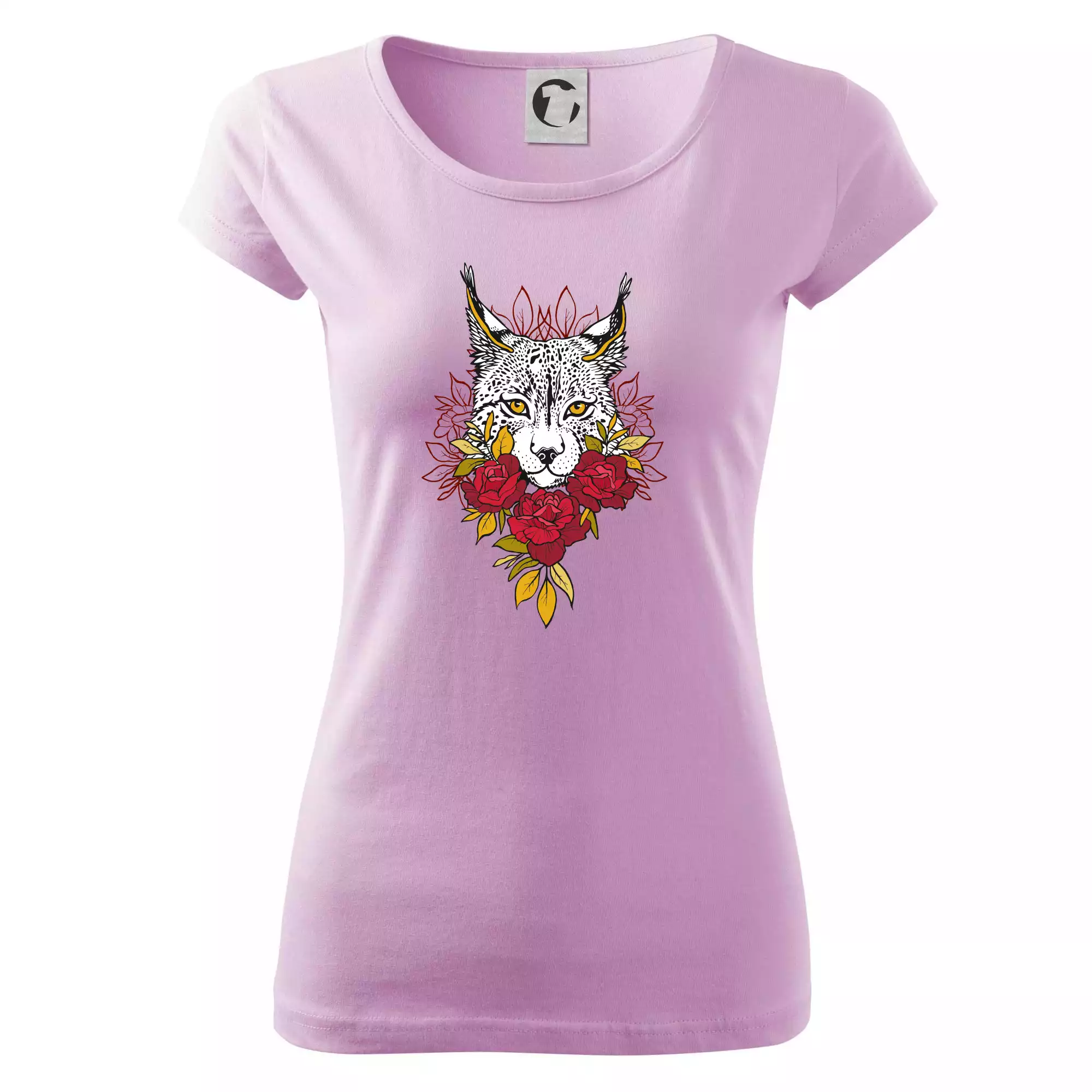 Rys s červenými růžemi  (Pecka design)