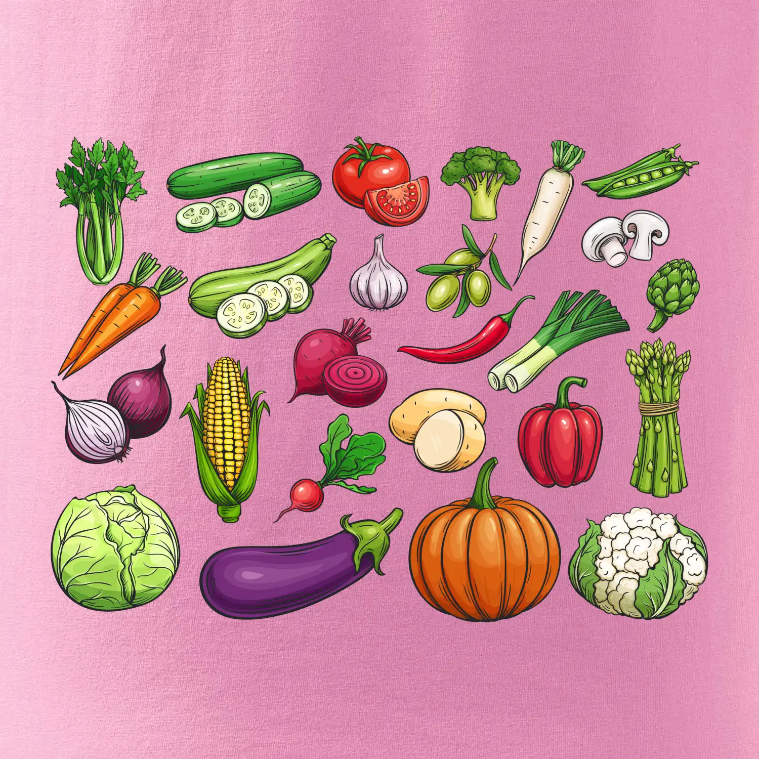 Zelenina ze zahrádky