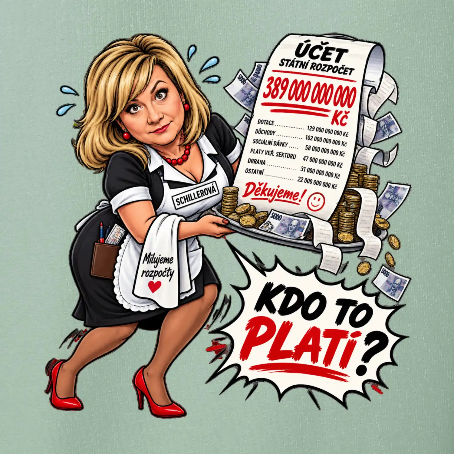 Kdo to platí  - Alenka