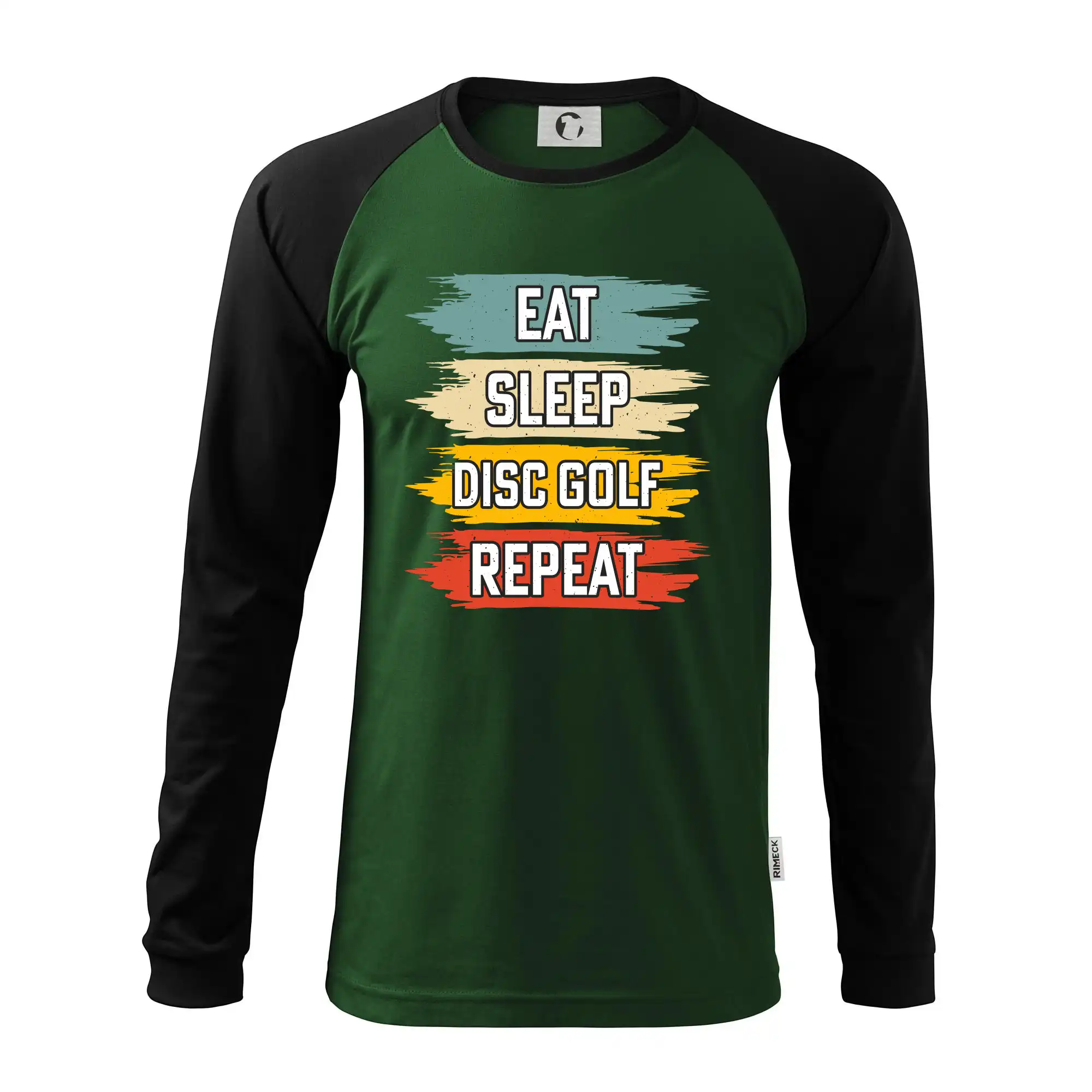Disc Golf eat sleep barevné