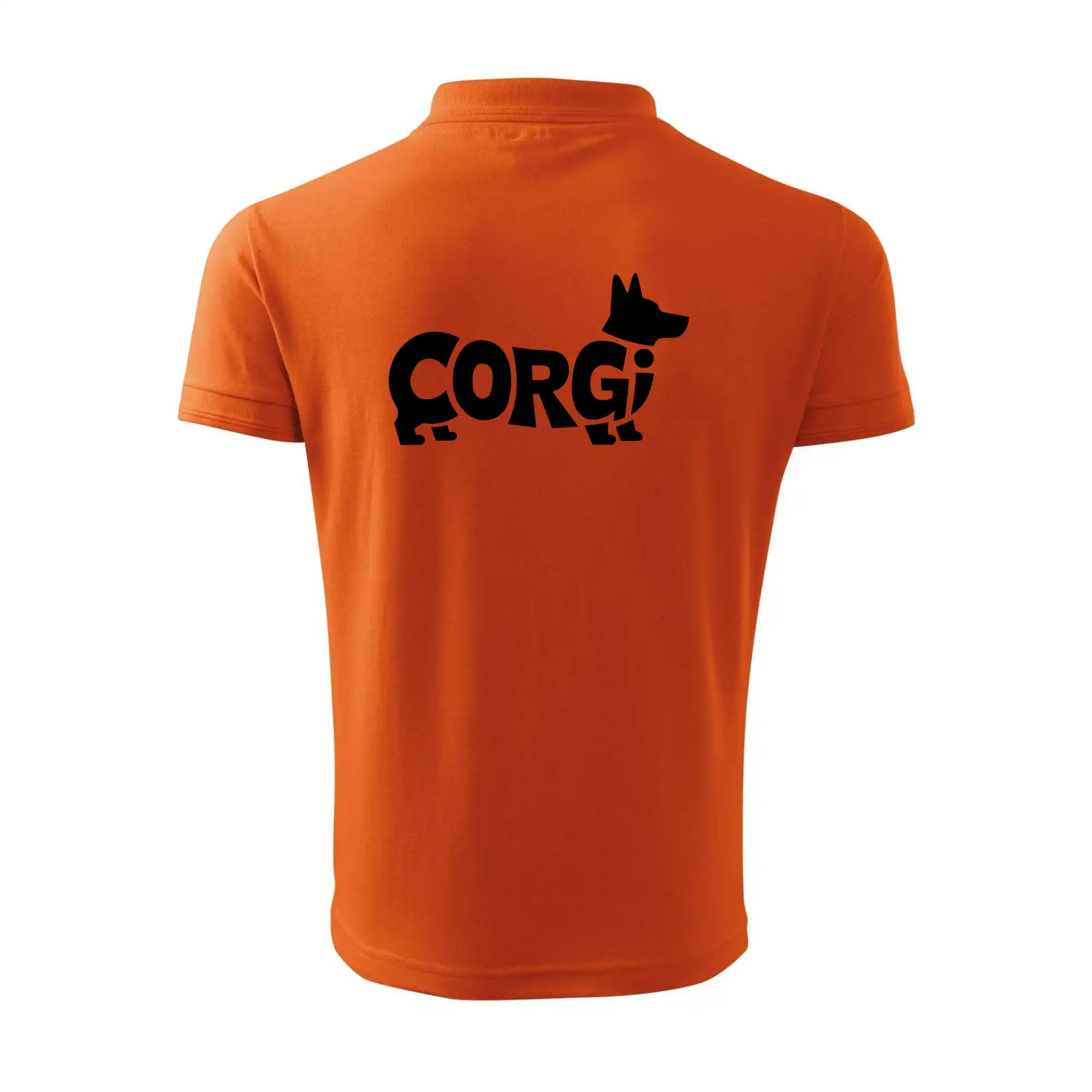Corgi nápis v těle