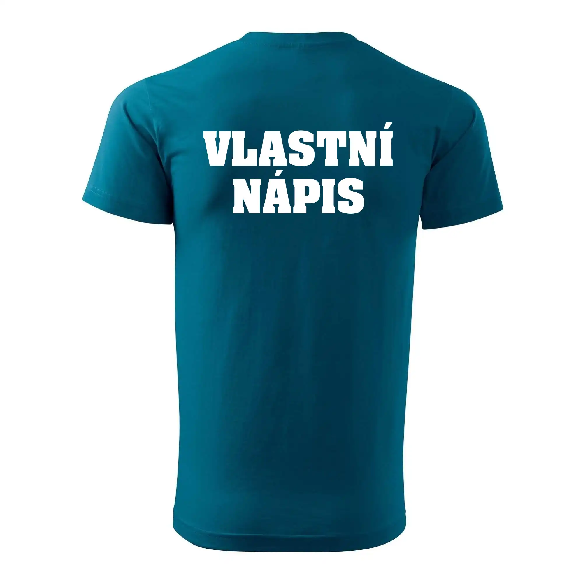 Hvězda života - vlastní nápis vpředu a vzadu