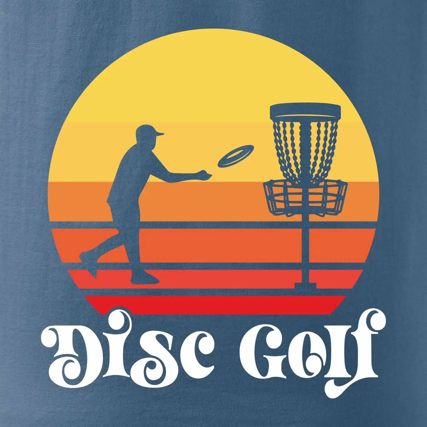 Disc golf postava vintage