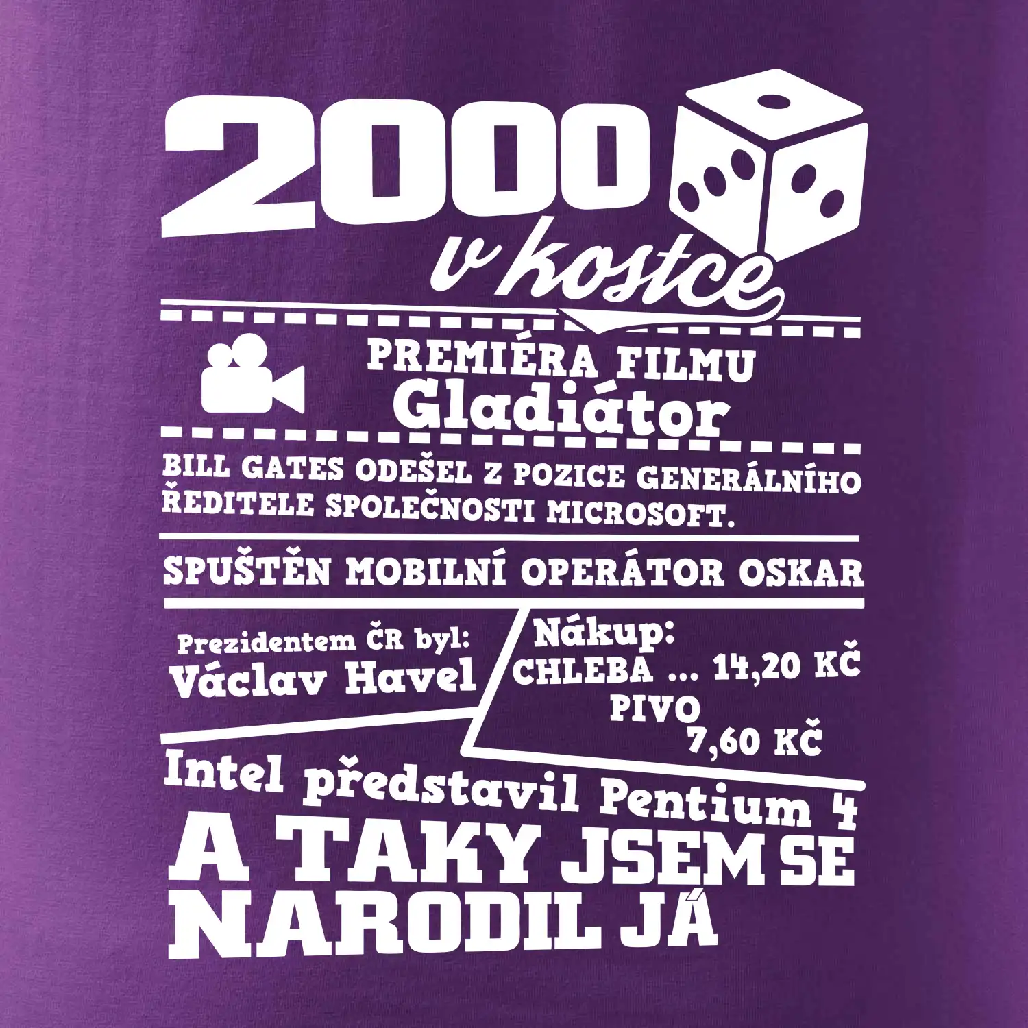 2000 v kostce
