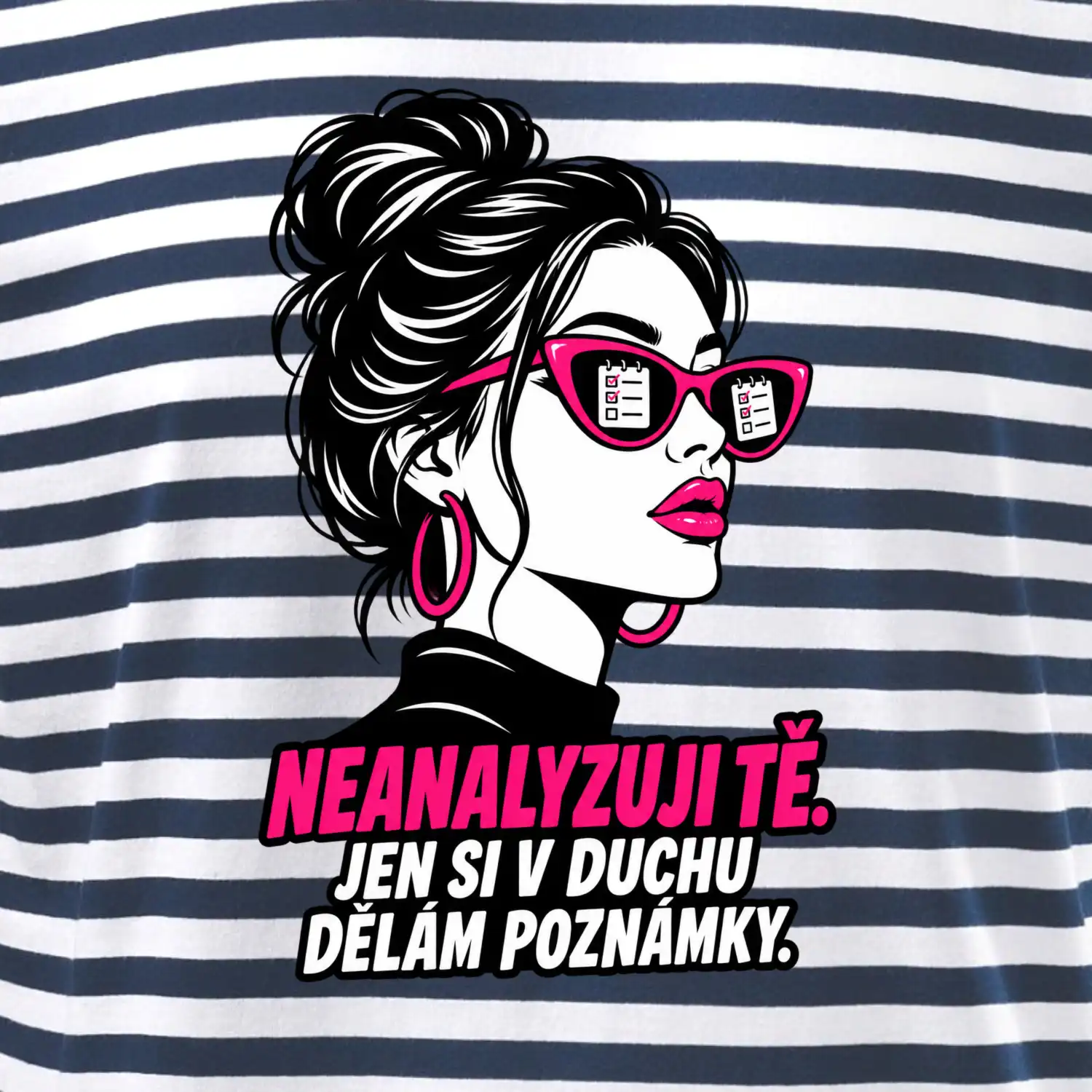 Neanalyzuji tě. Jen si v duchu dělám poznámky