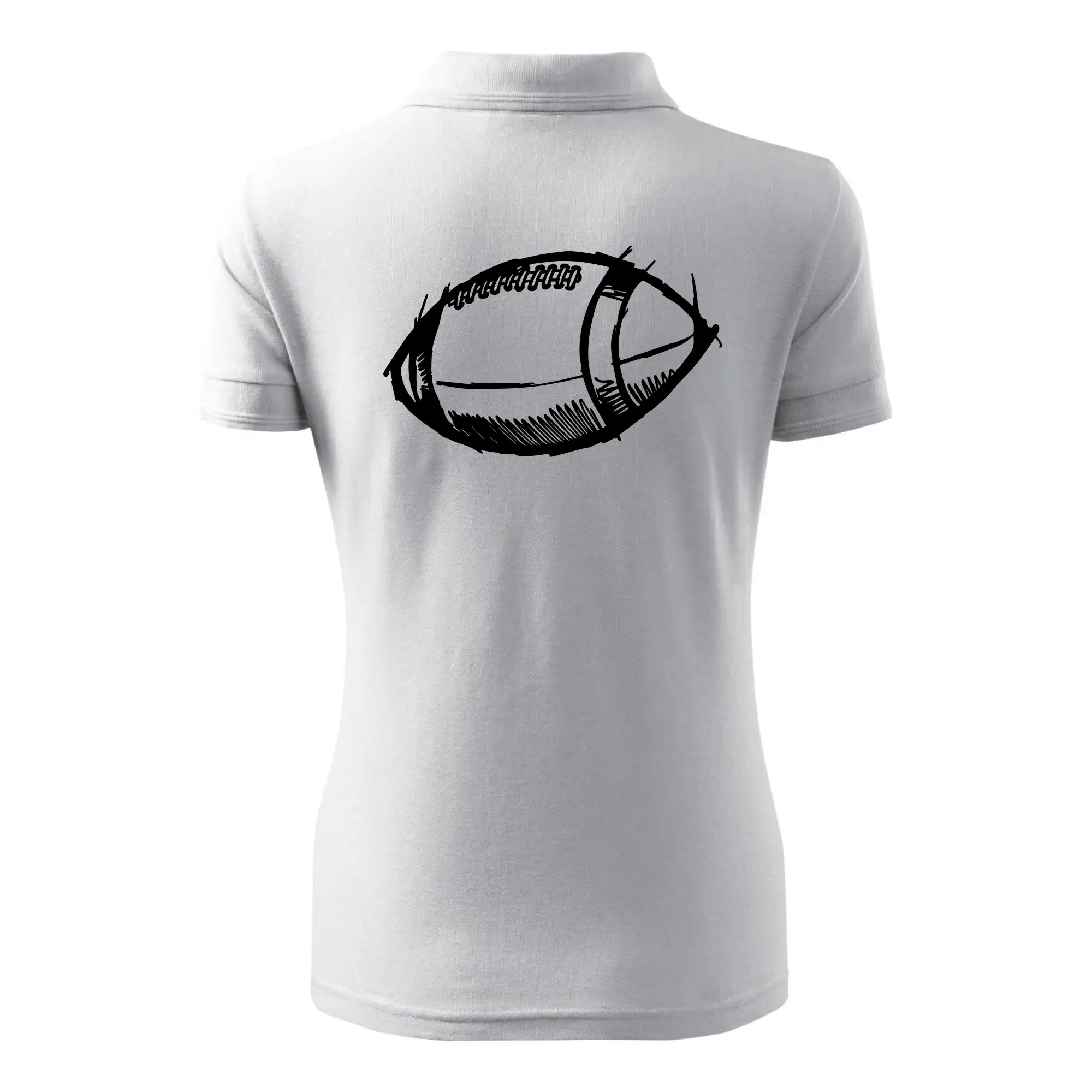 Americký fotbal míč skica