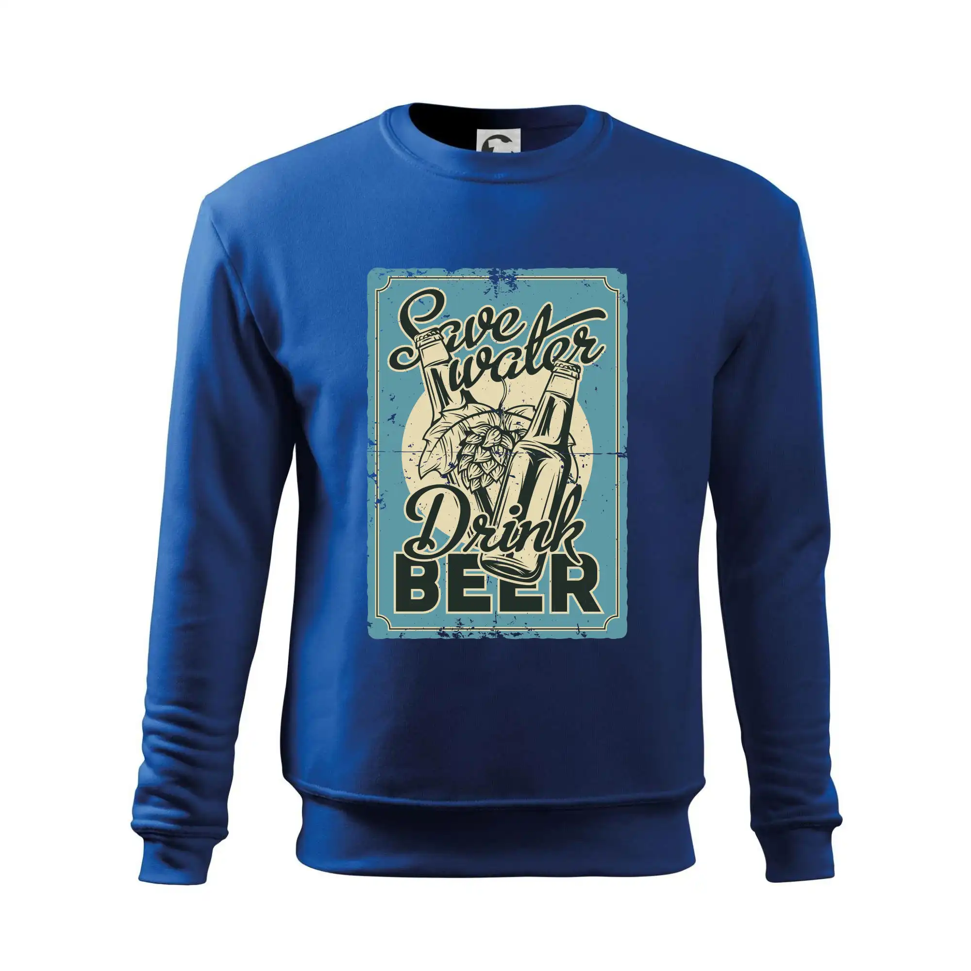 Save water drink beer poster