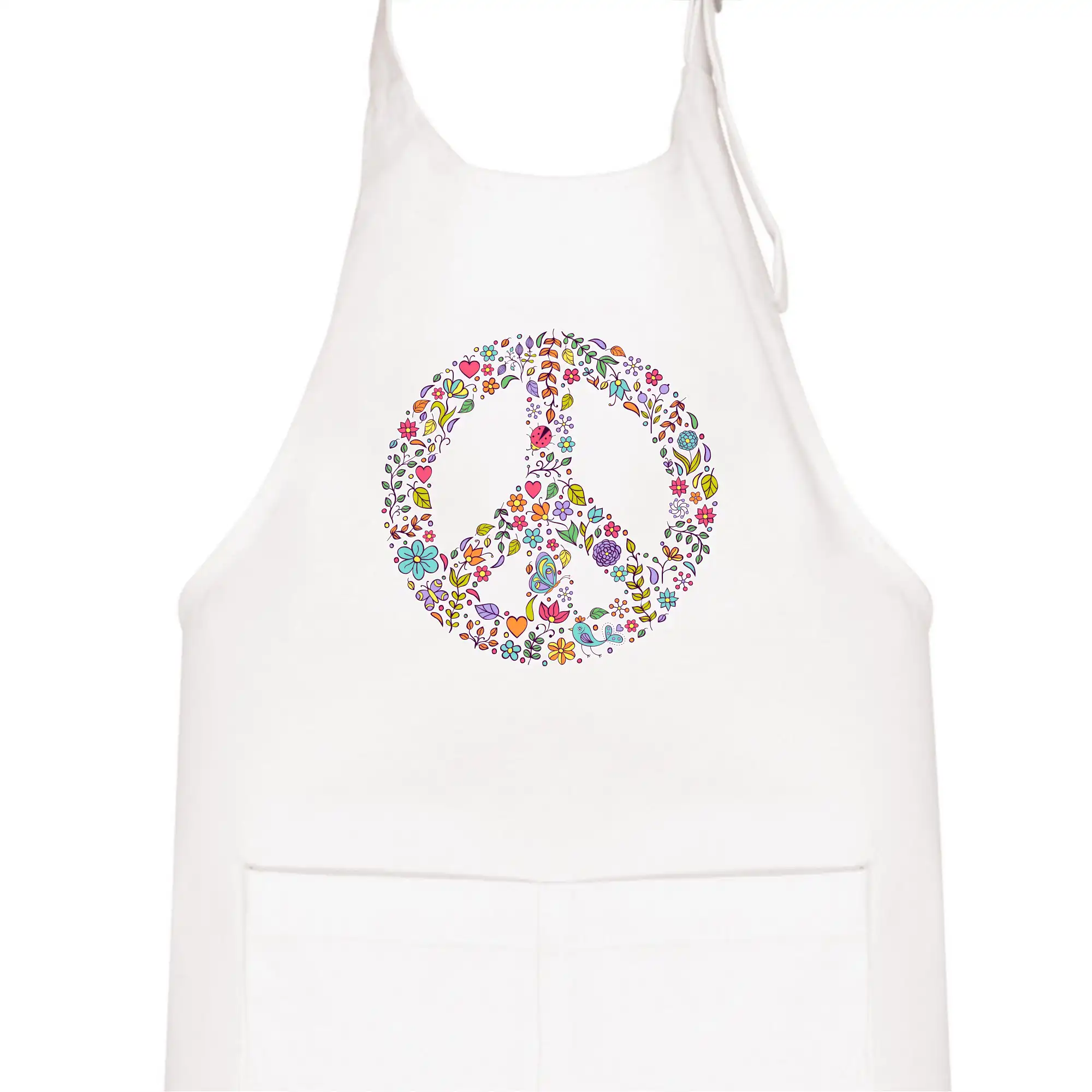 Peace symbol lístečky