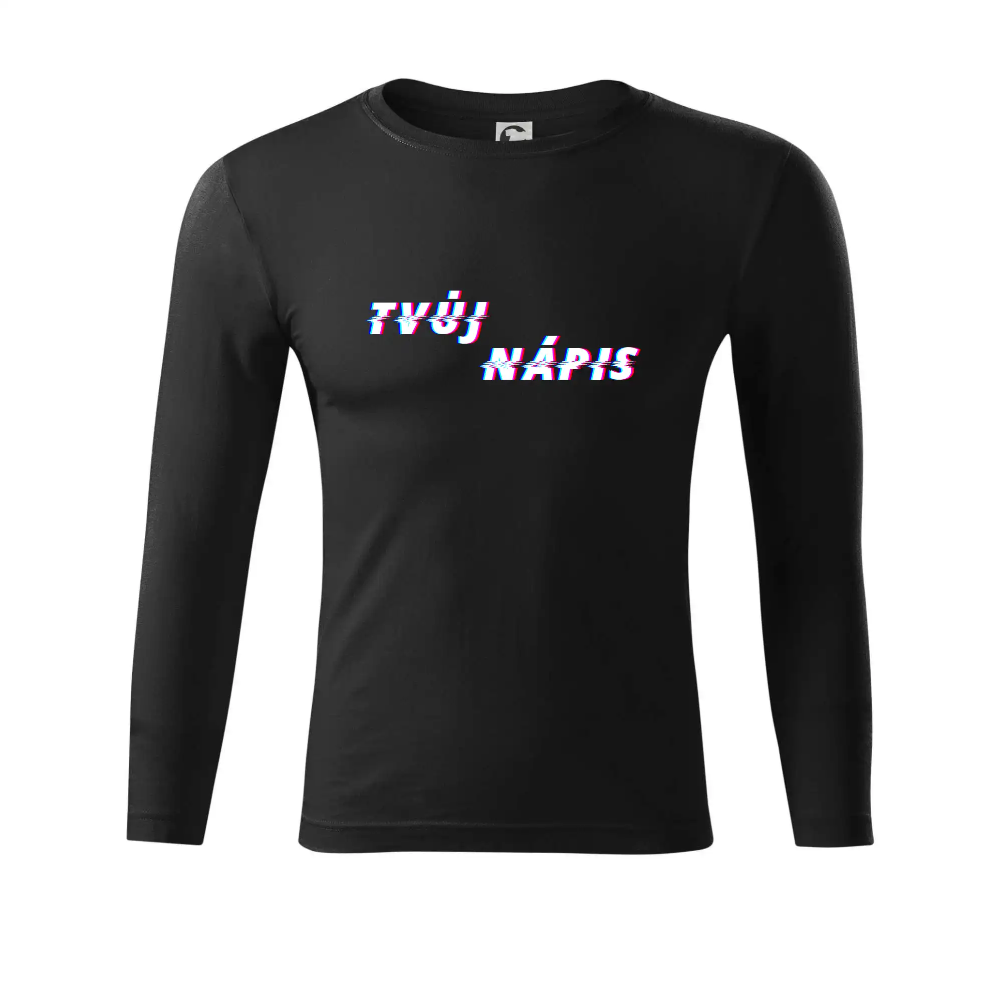 Glitch font - tvůj nápis