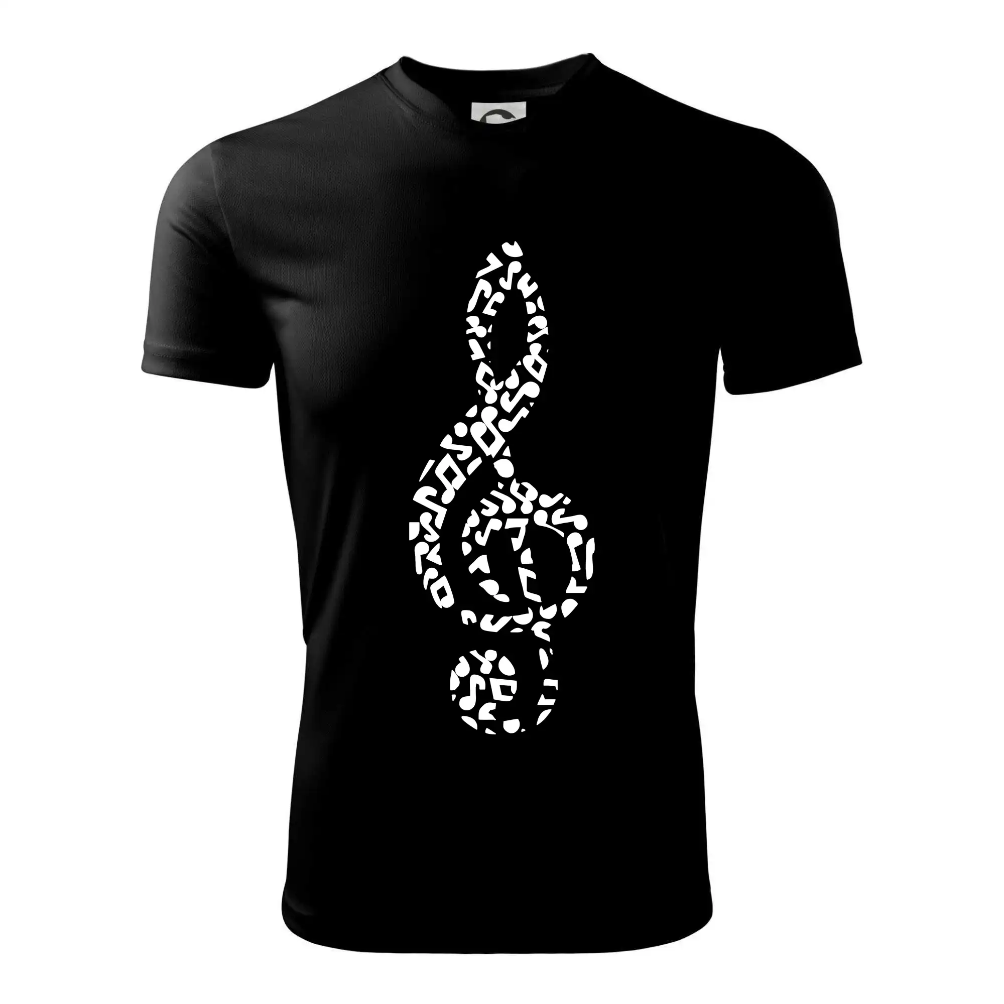 Houslový klíč z not