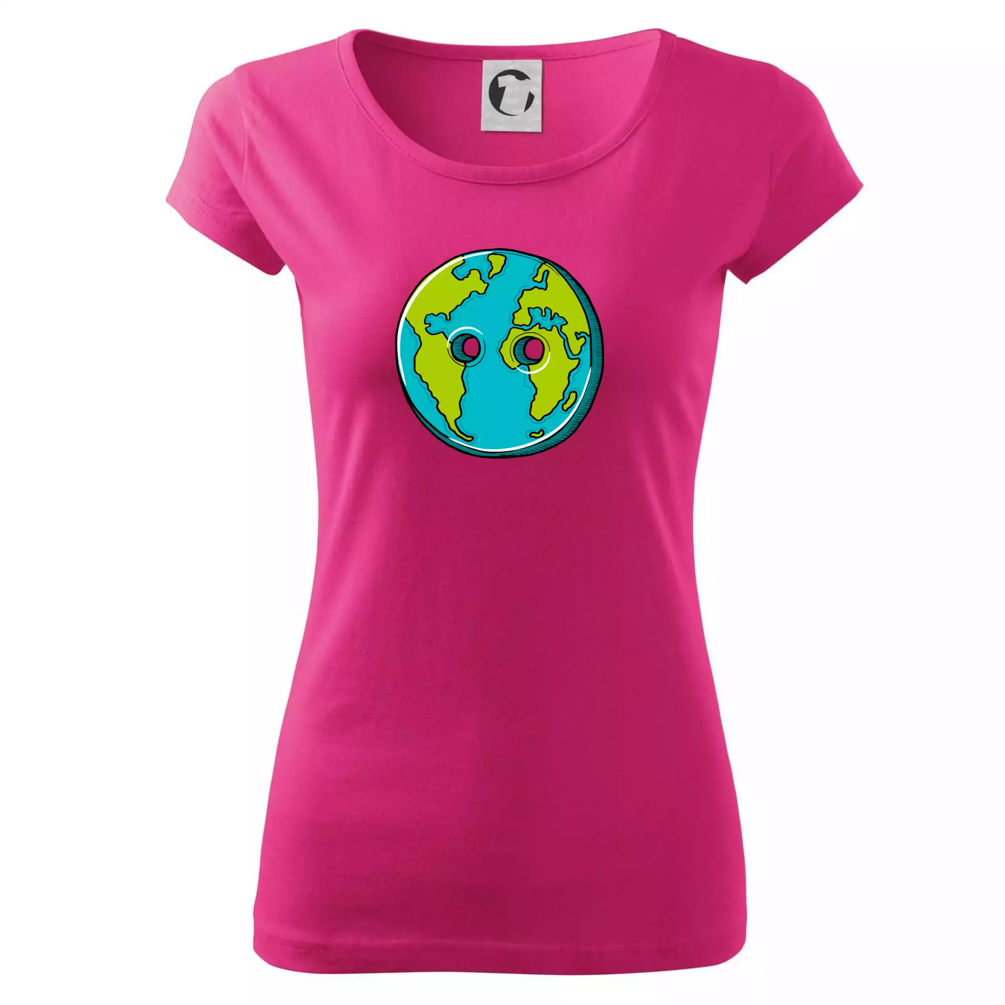 Planeta země knoflík (Pecka design)