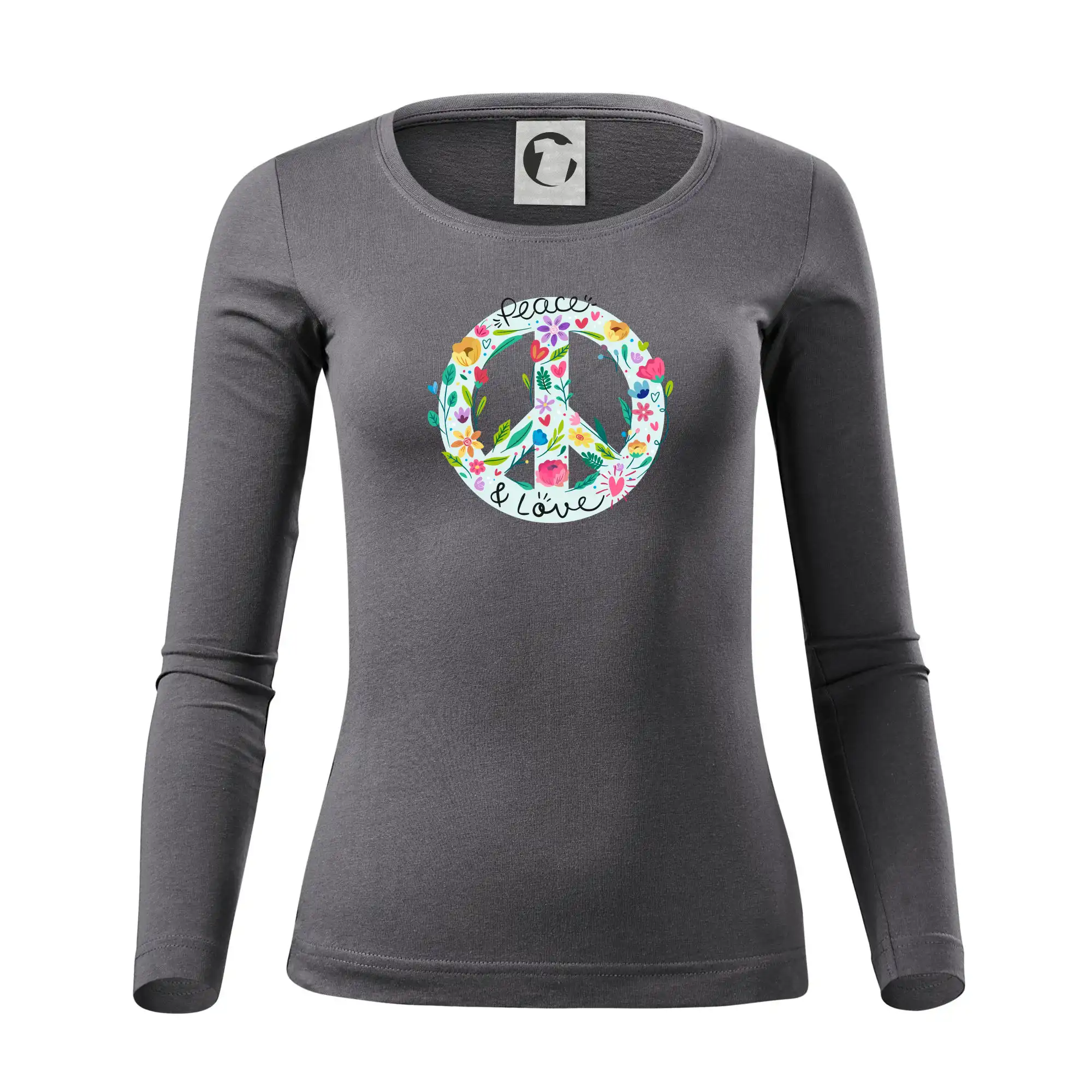 Peace and love symbol