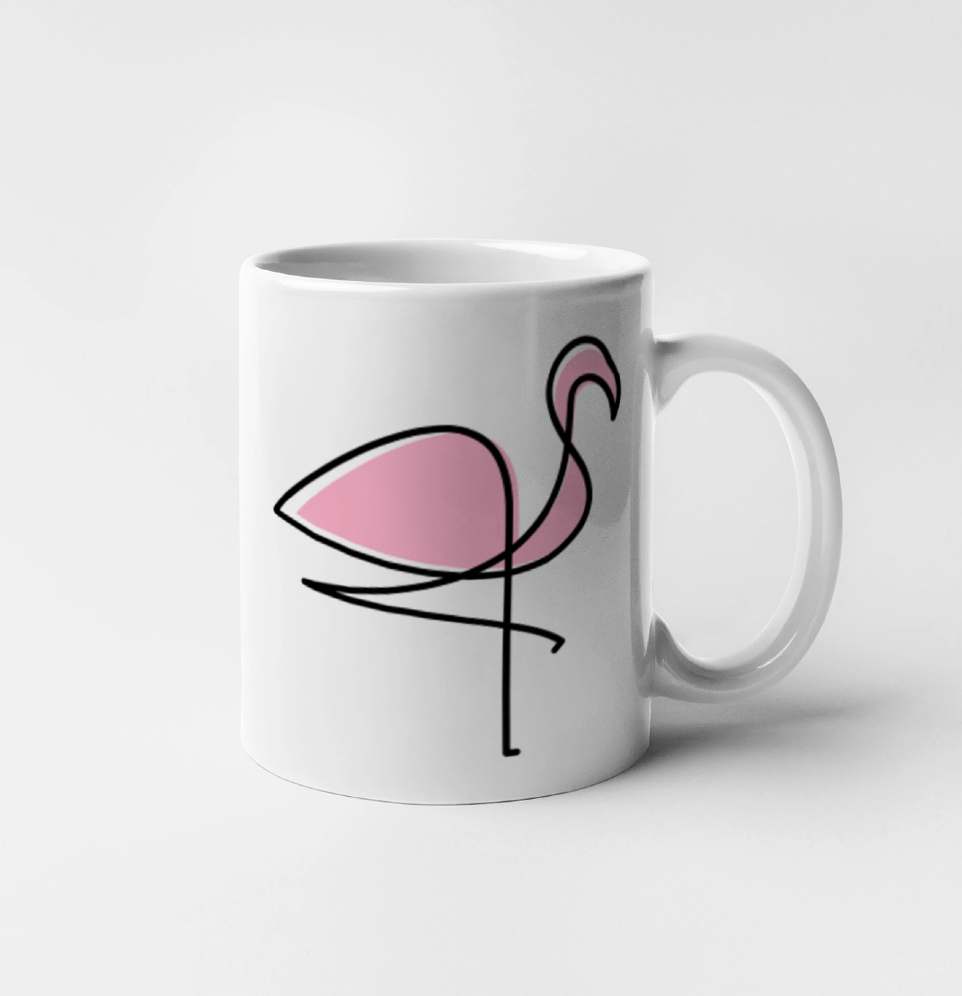 Plameňák na hubené noze