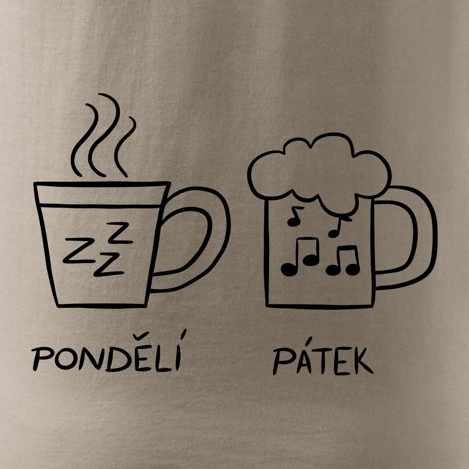 Pondělí Pátek - Kafe Pivo