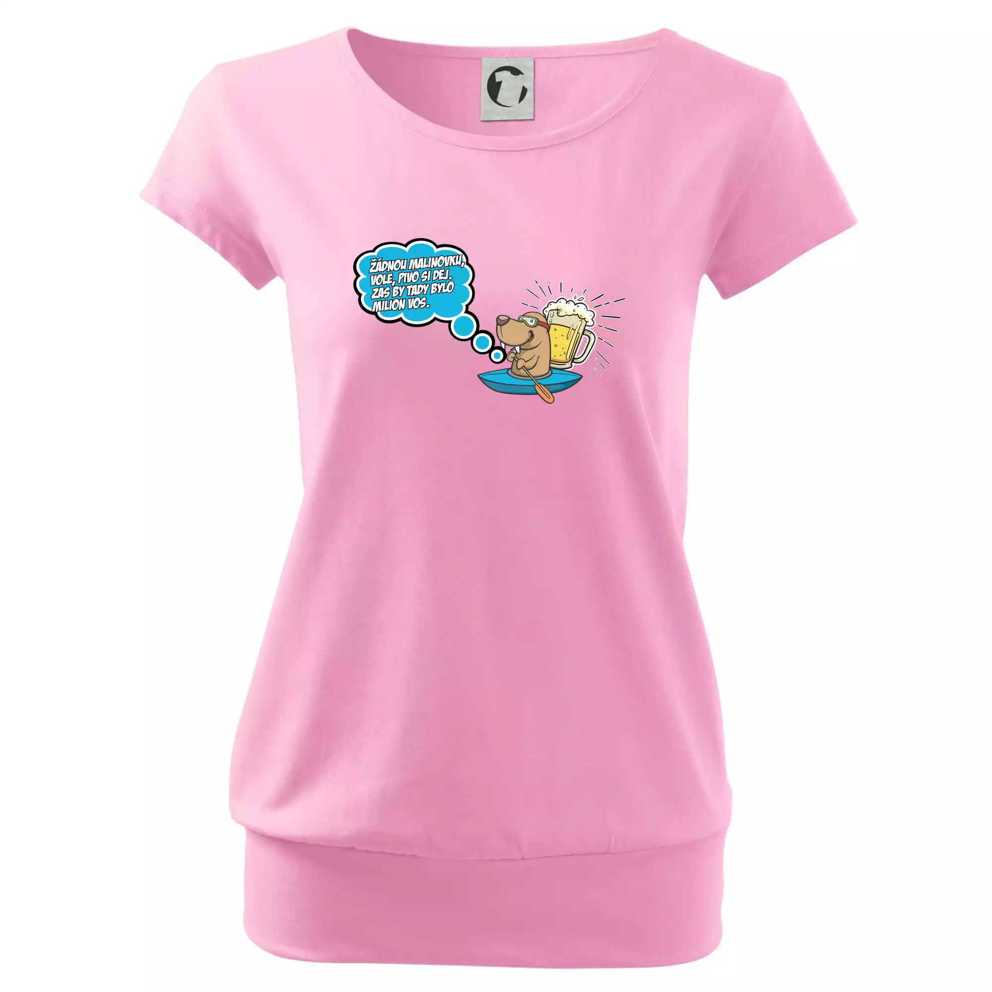 Žádnou malinovku, ale pivo