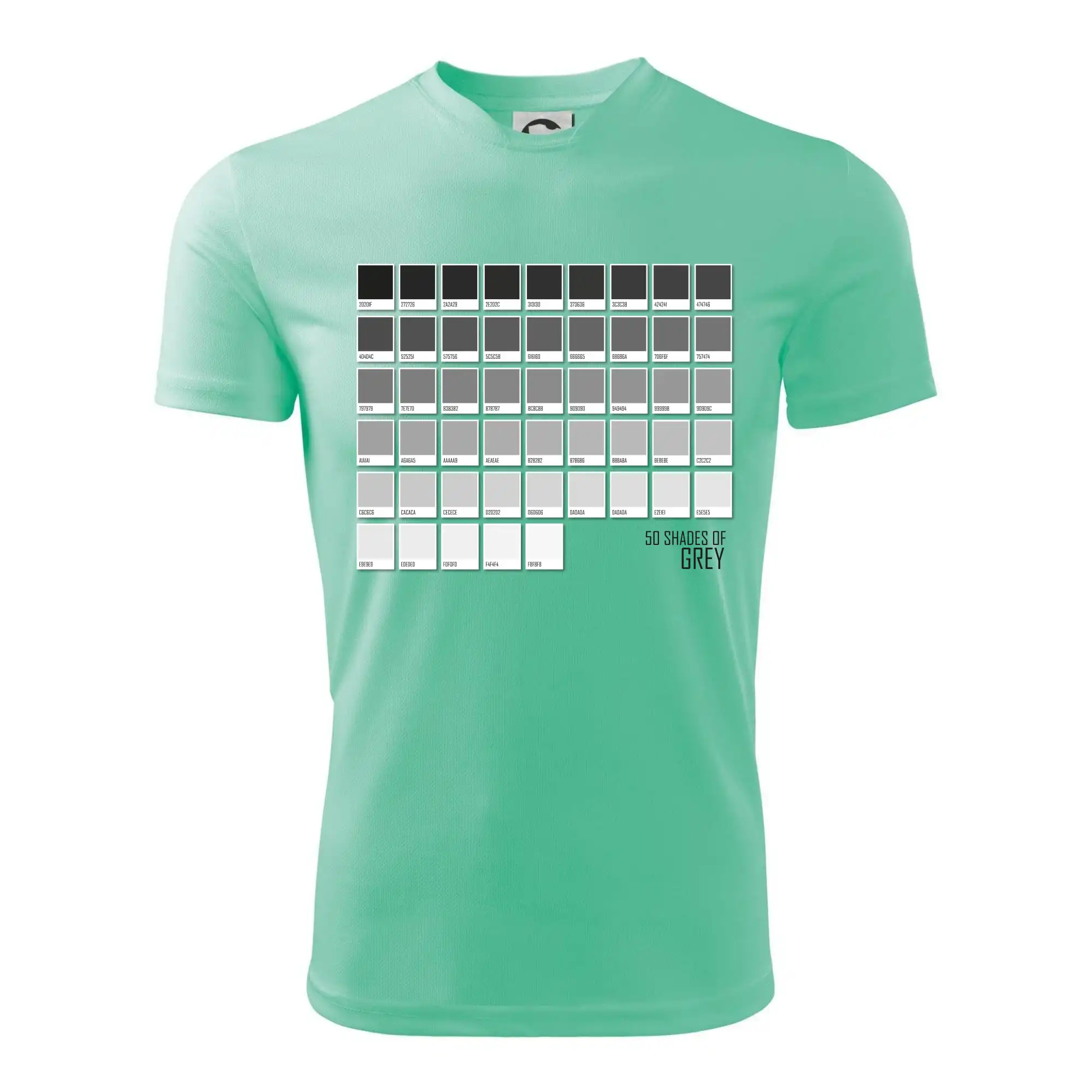 50 barevných odstínů šedi