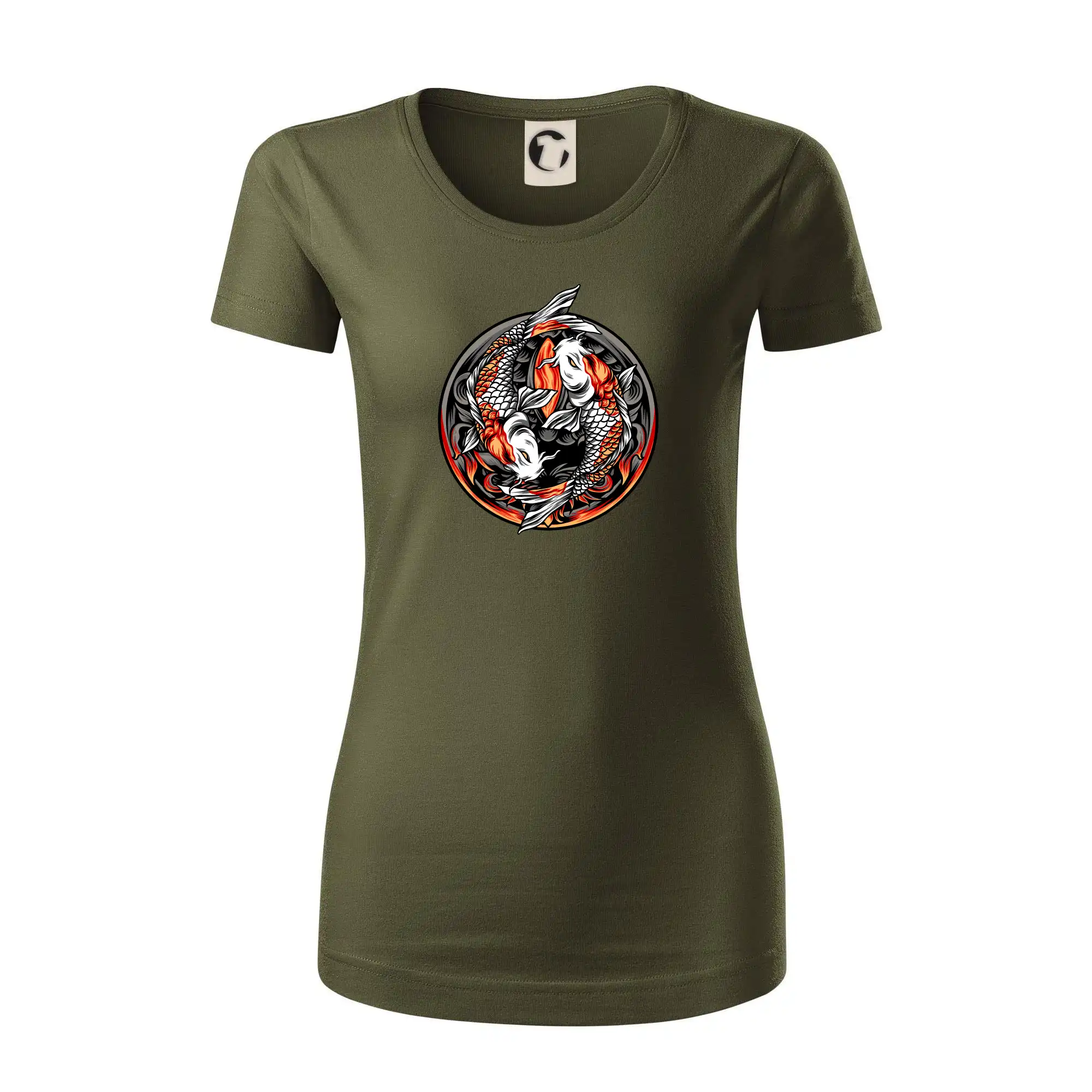 Yin & Yang Koi kapr - oranžový