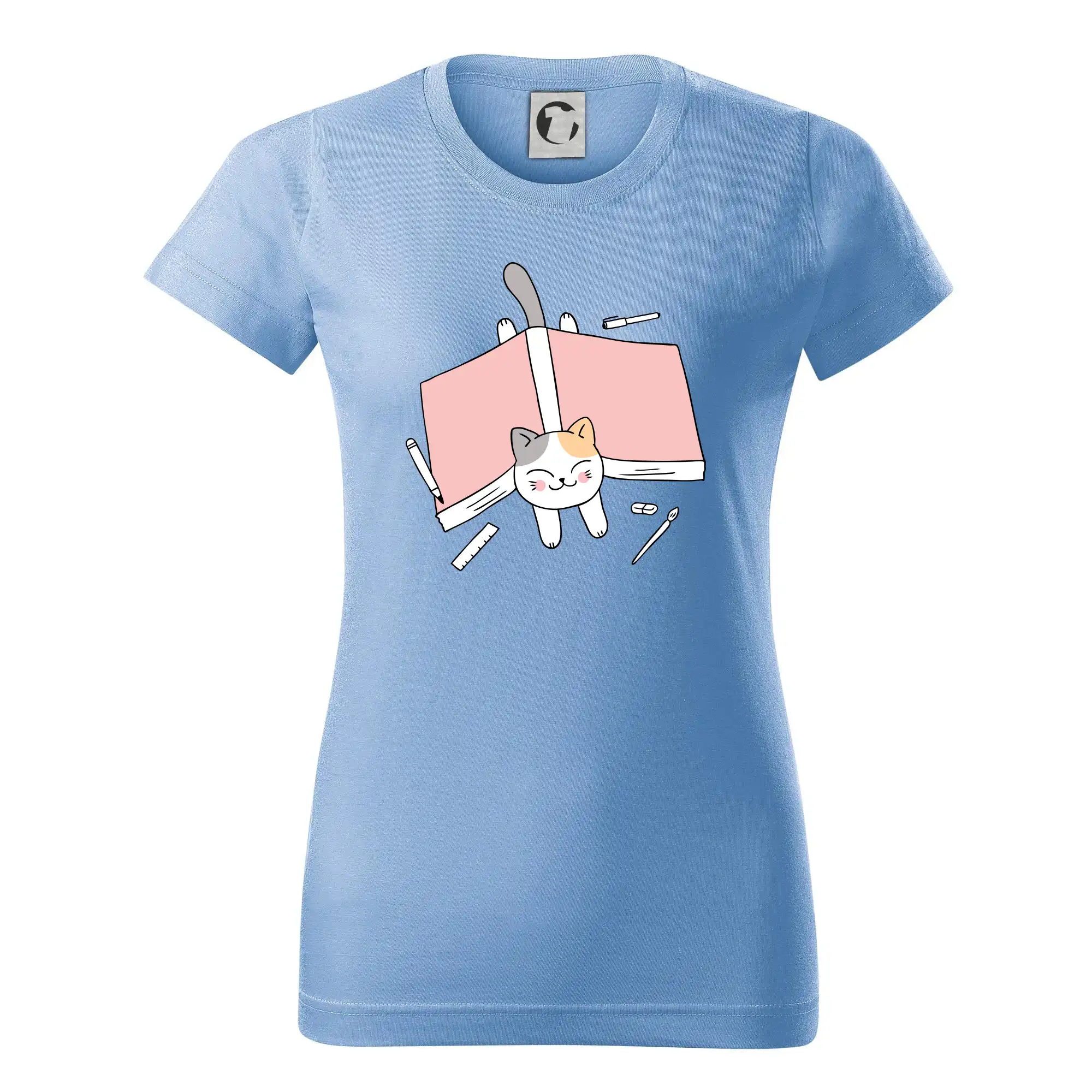 Učení na státnice kočka