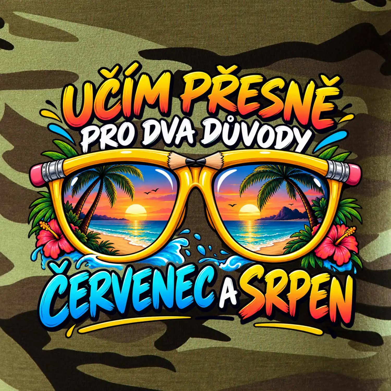 Učím kvůli červenci a srpnu letní prázdniny
