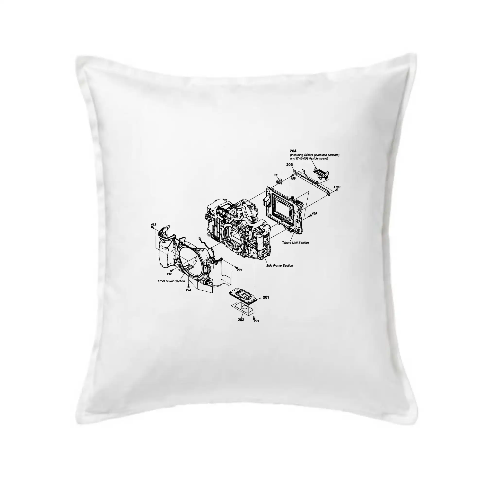 Nákres Digitální fotoaparát