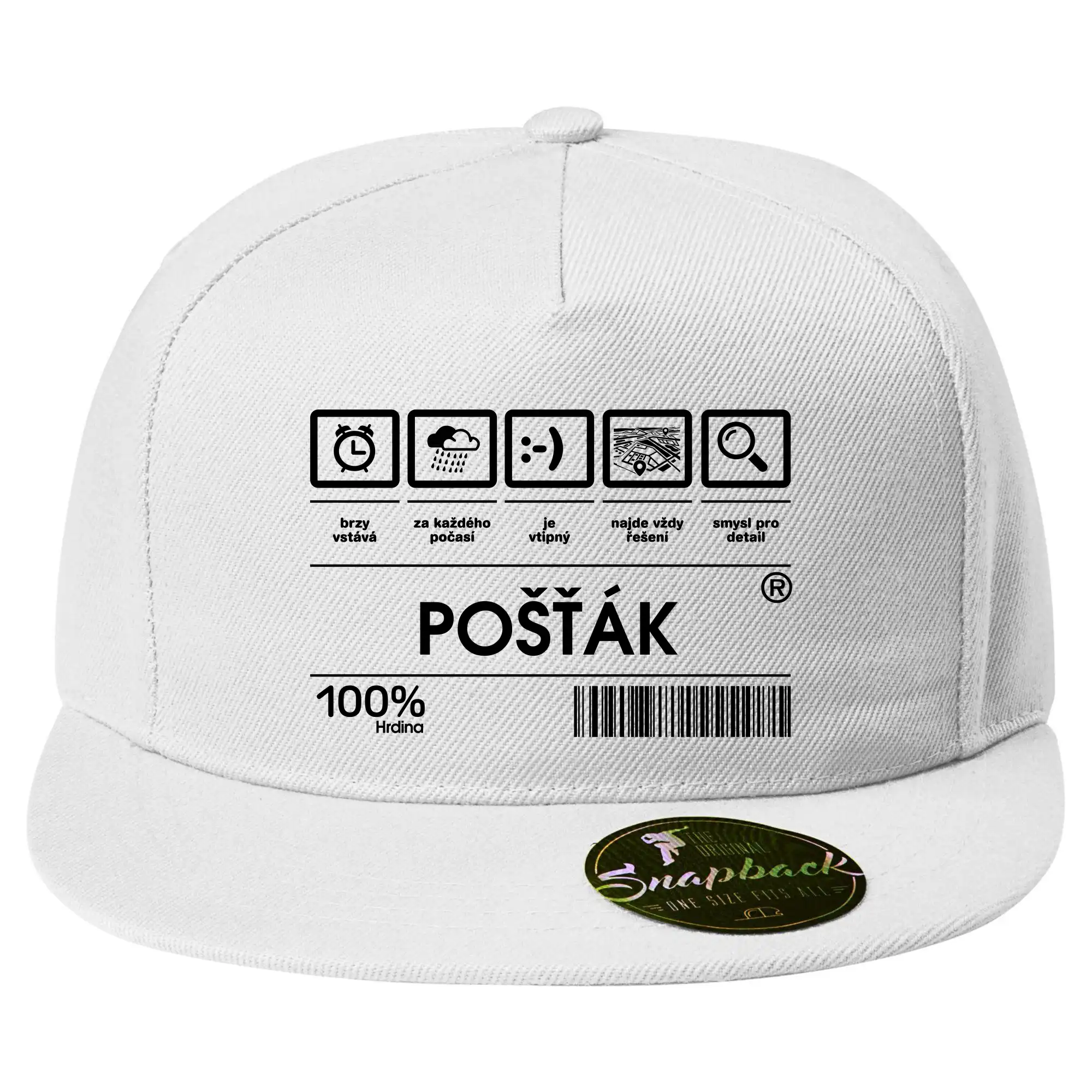 Čárový kód pošťák