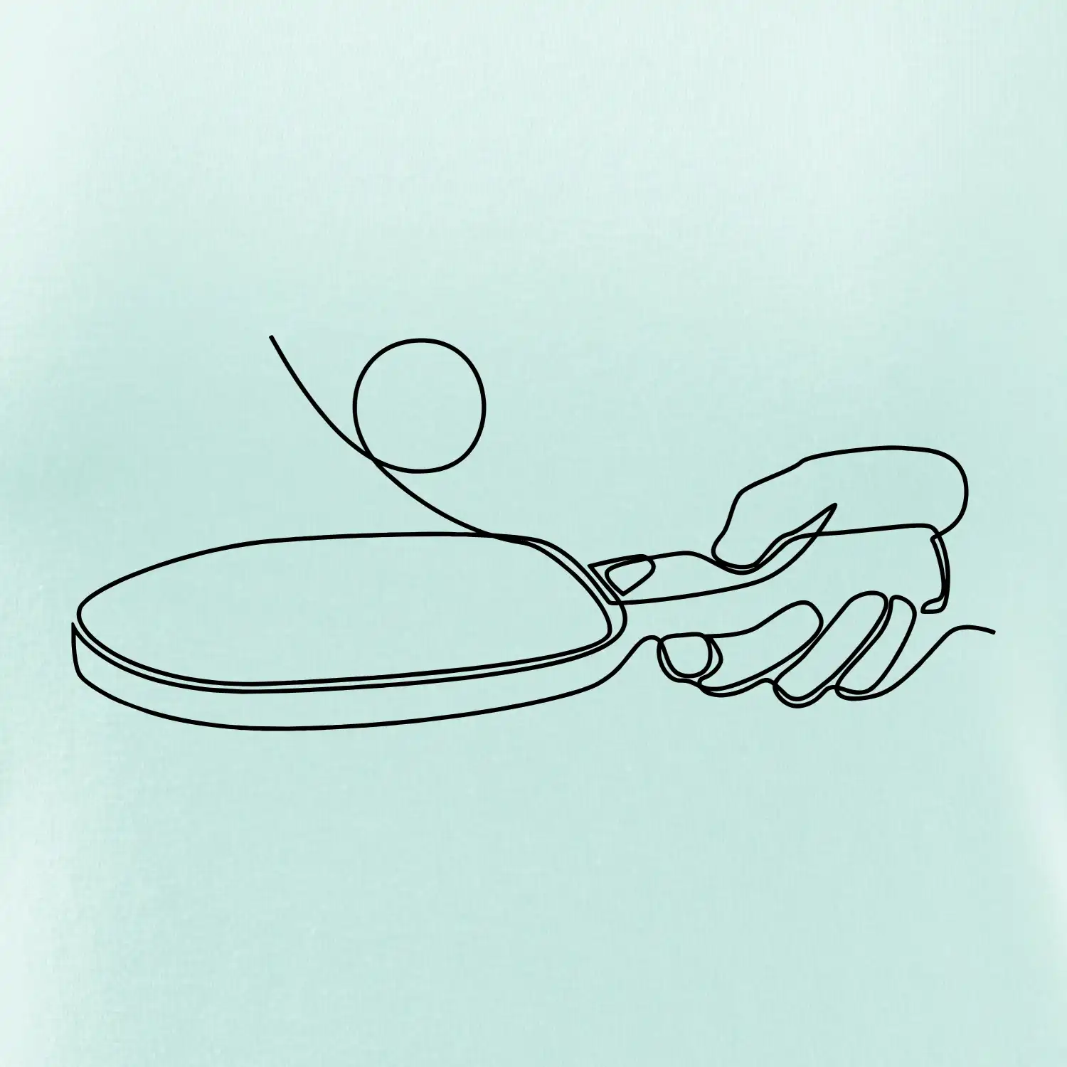 Stolní tenis jedním tahem