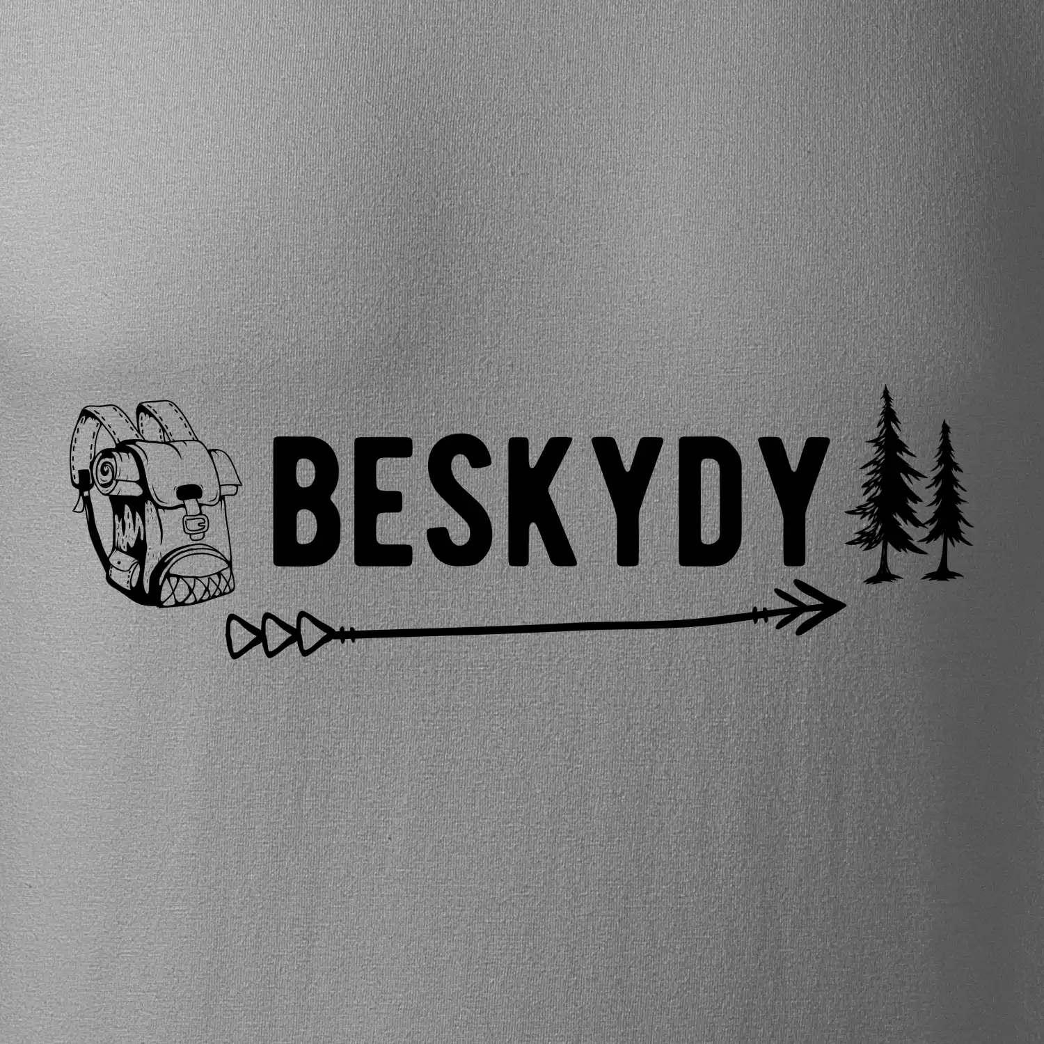 Beskydy nápis
