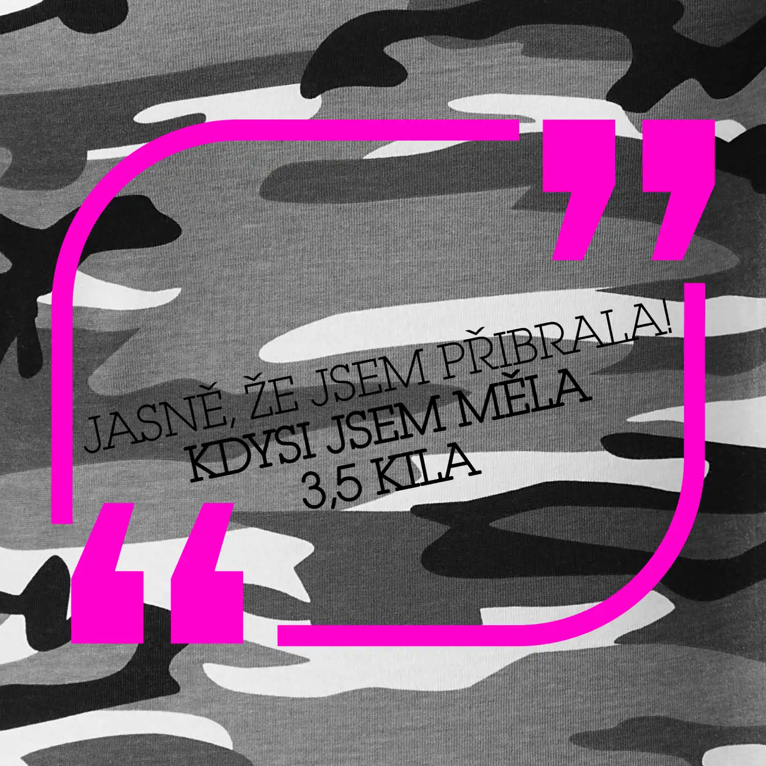 Jasně, že jsem přibrala