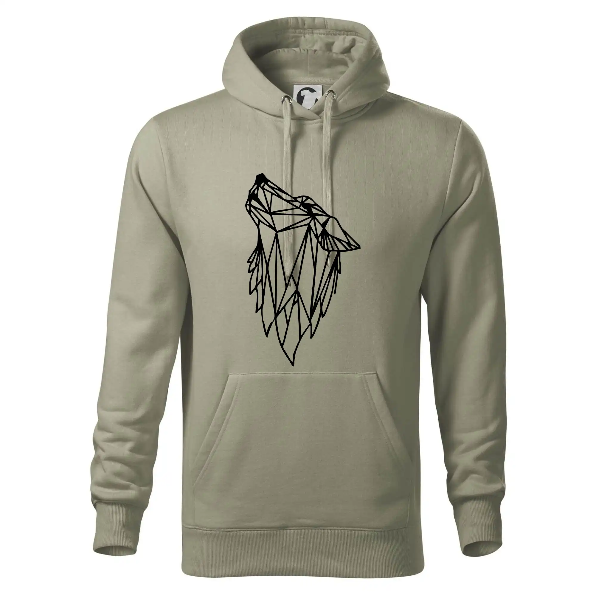 Geometrie - vlk - vyjící