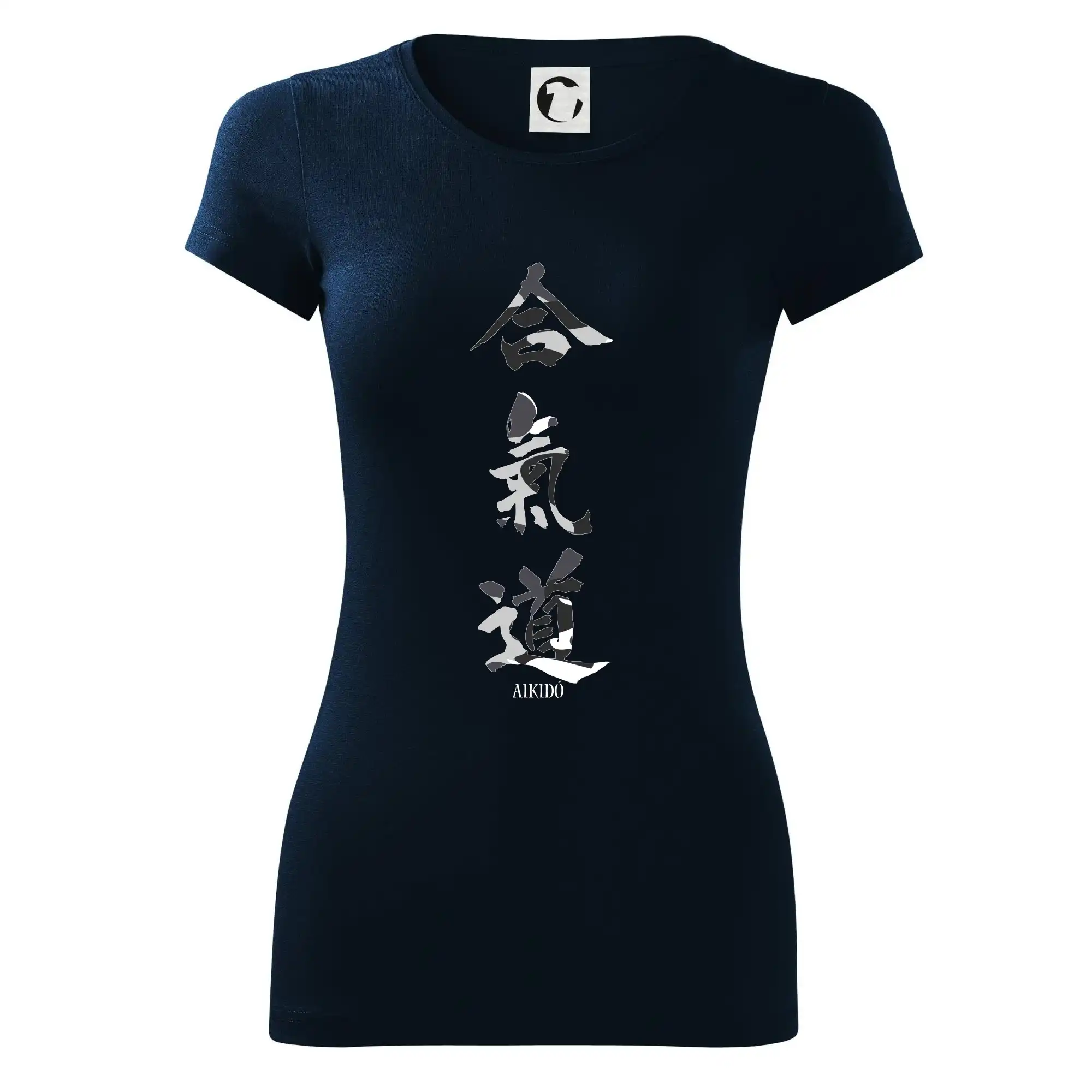 Aikidó maskáčový nápis