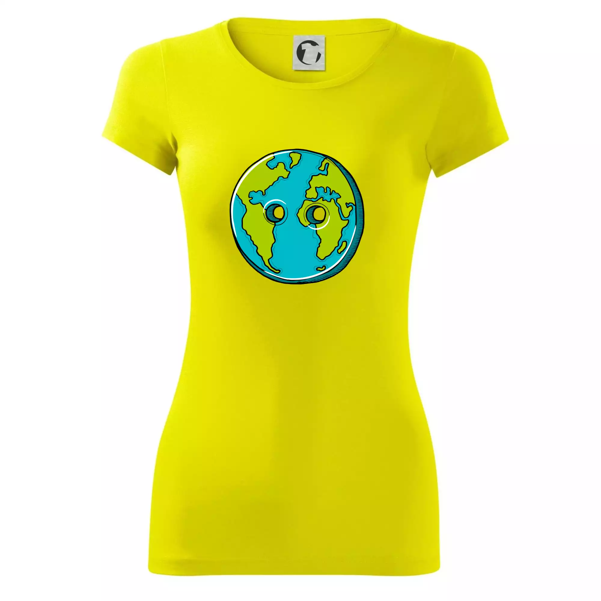 Planeta země knoflík (Pecka design)