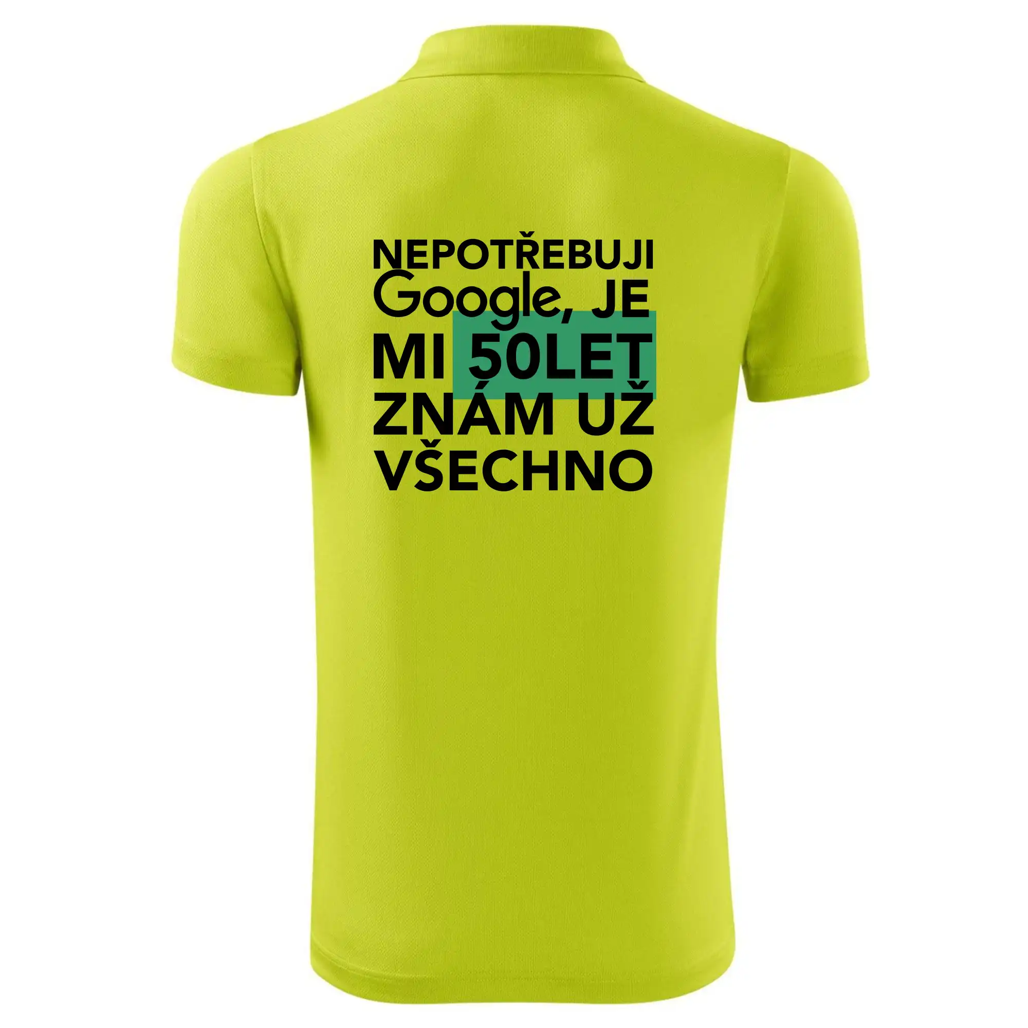 Nepotřebuji google, je mi 50 let