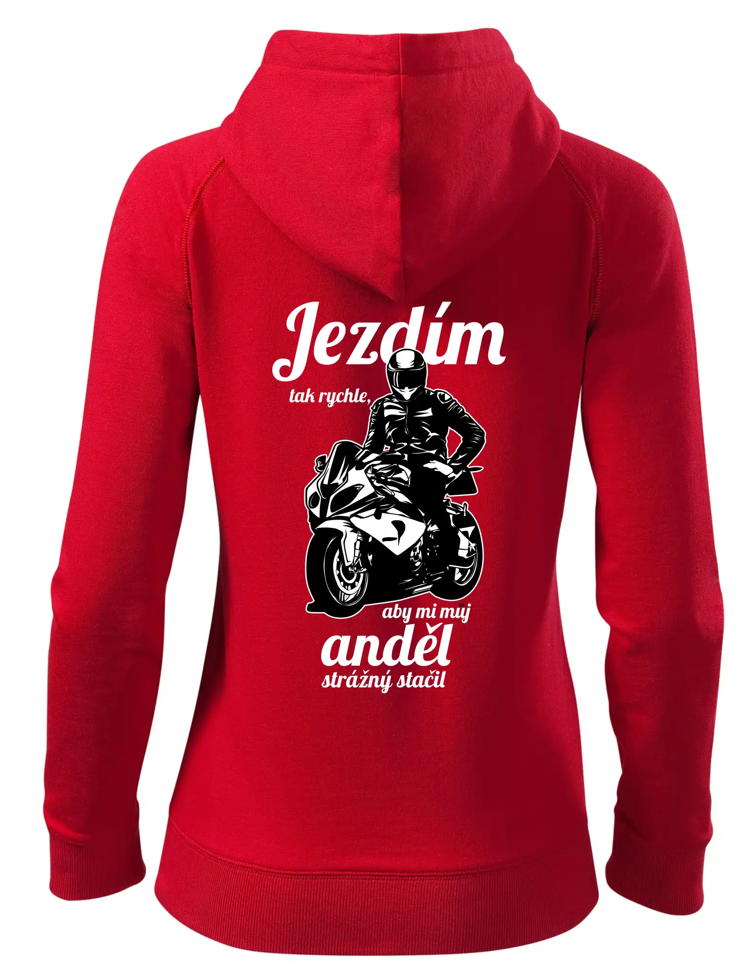Silniční motorka - jezdím tak rychle, aby mi můj anděl strážný stačil
