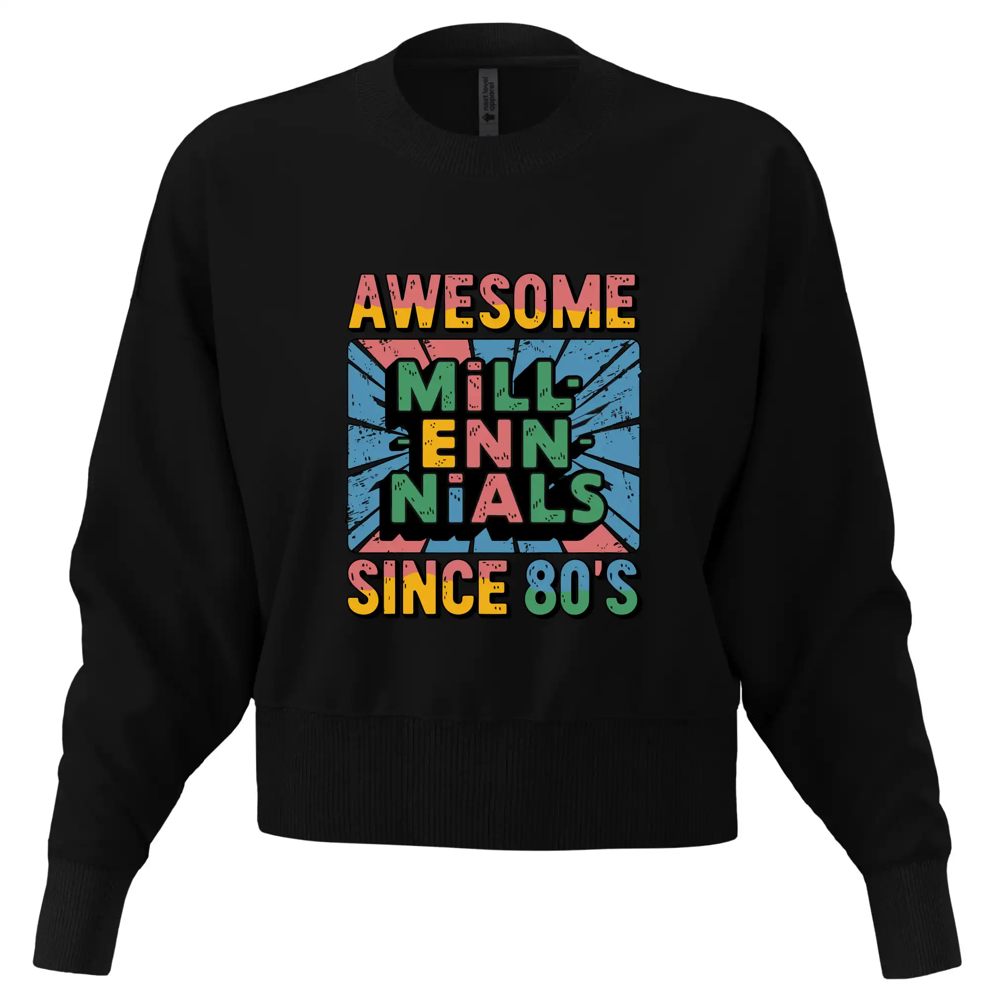 Generace Y - Barevný Awesome Millennials Since 80's