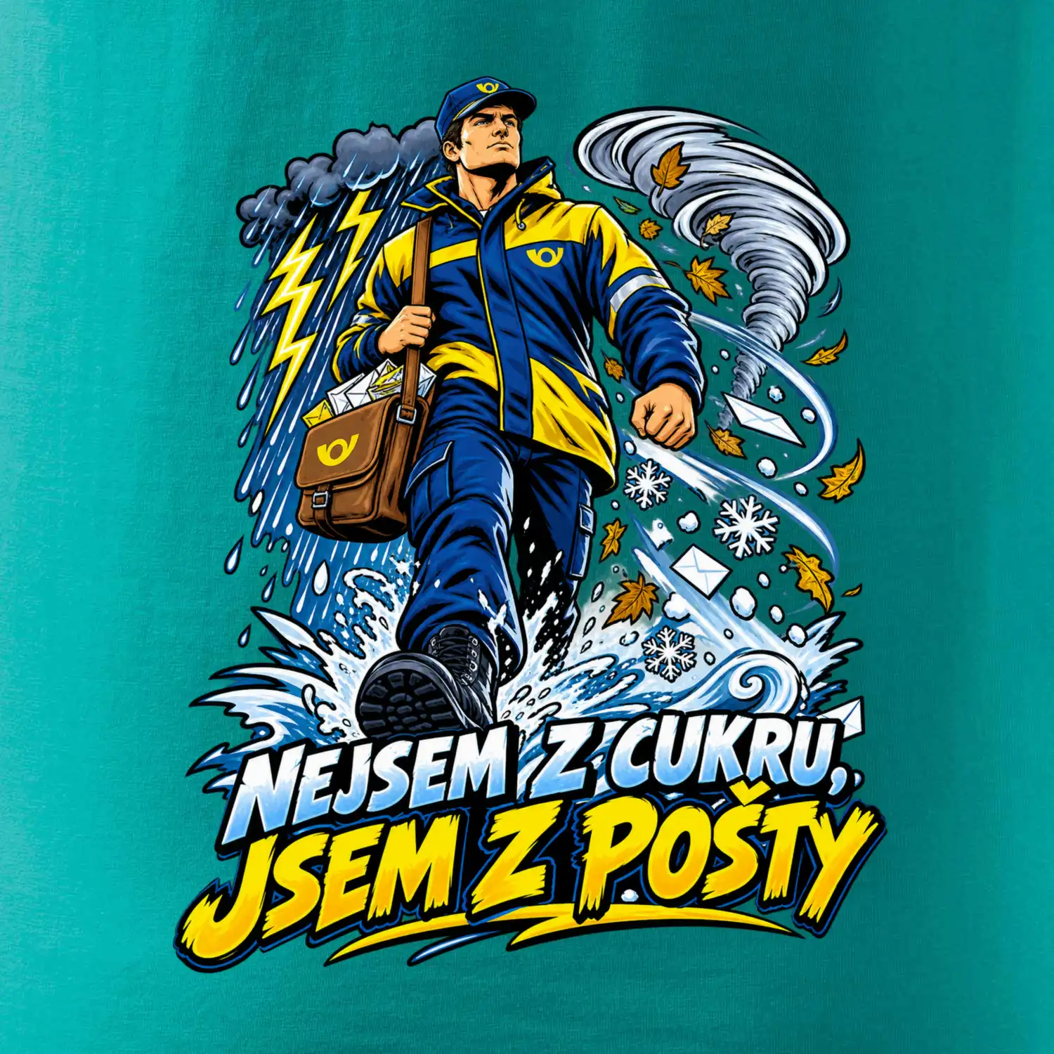 Nejsem z cukru jsem z pošty