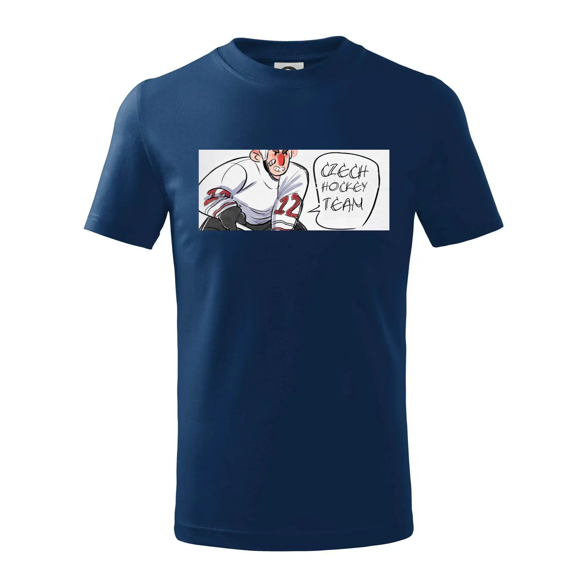 Czech hockey team animovaná postava