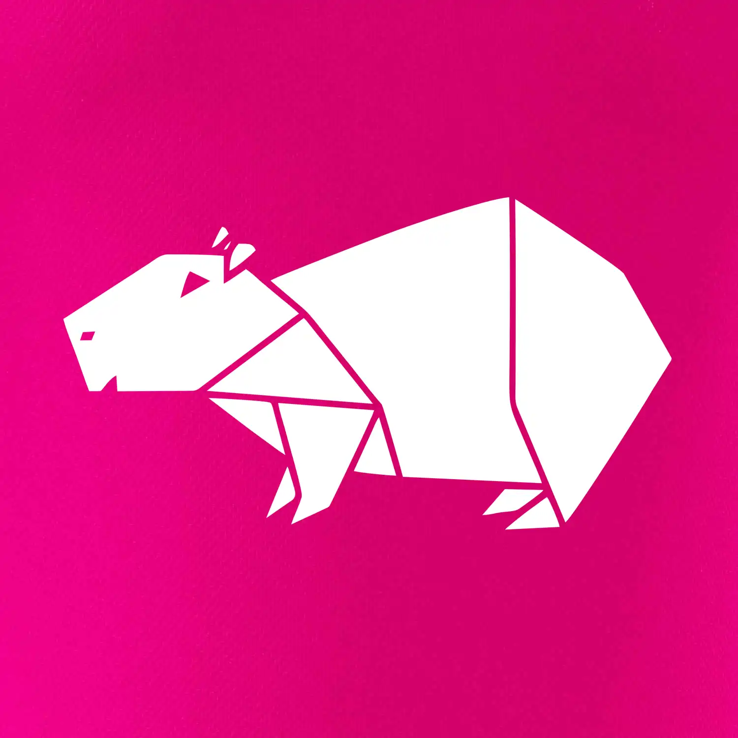 Origami kapybara