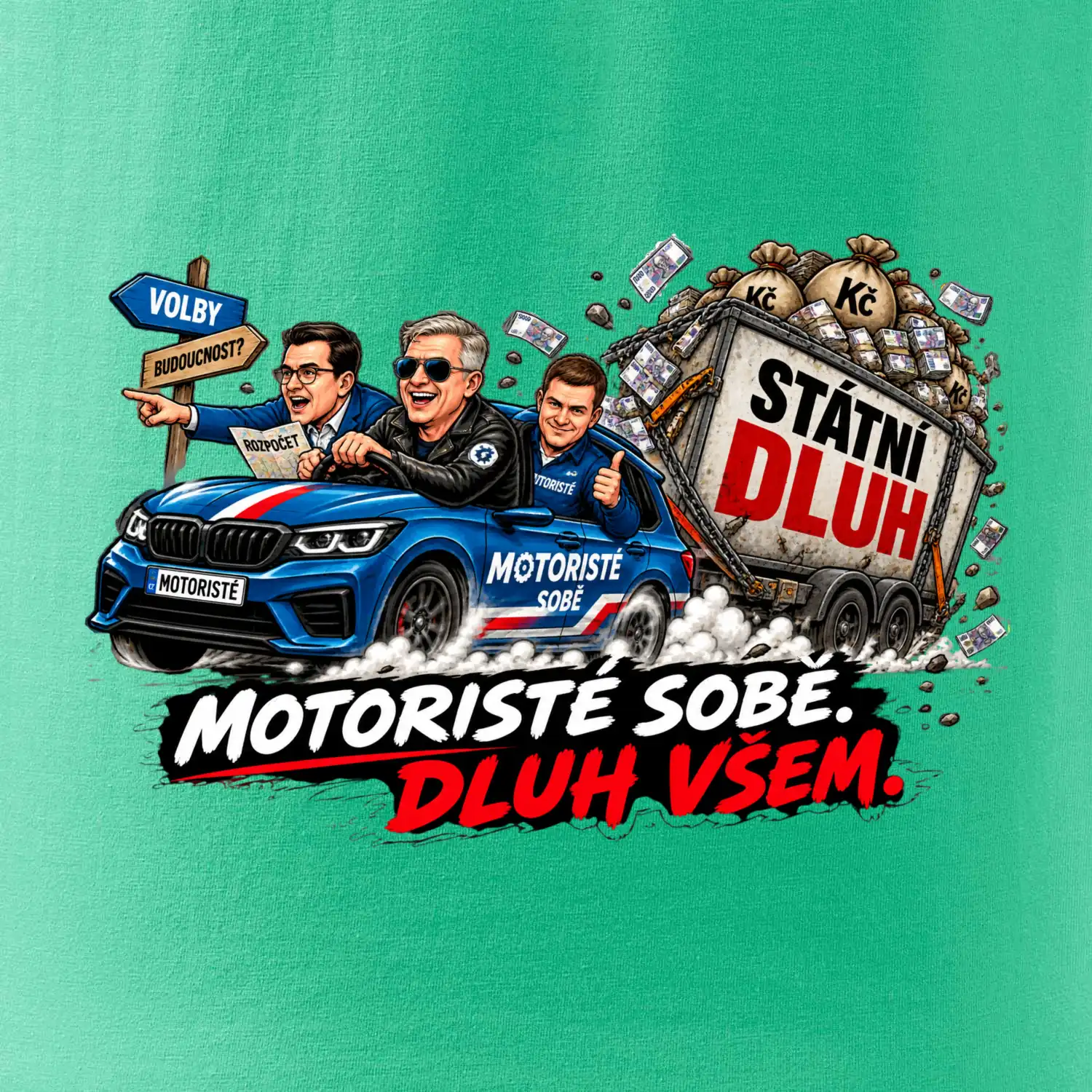 Motoristé sobě - dluh všem