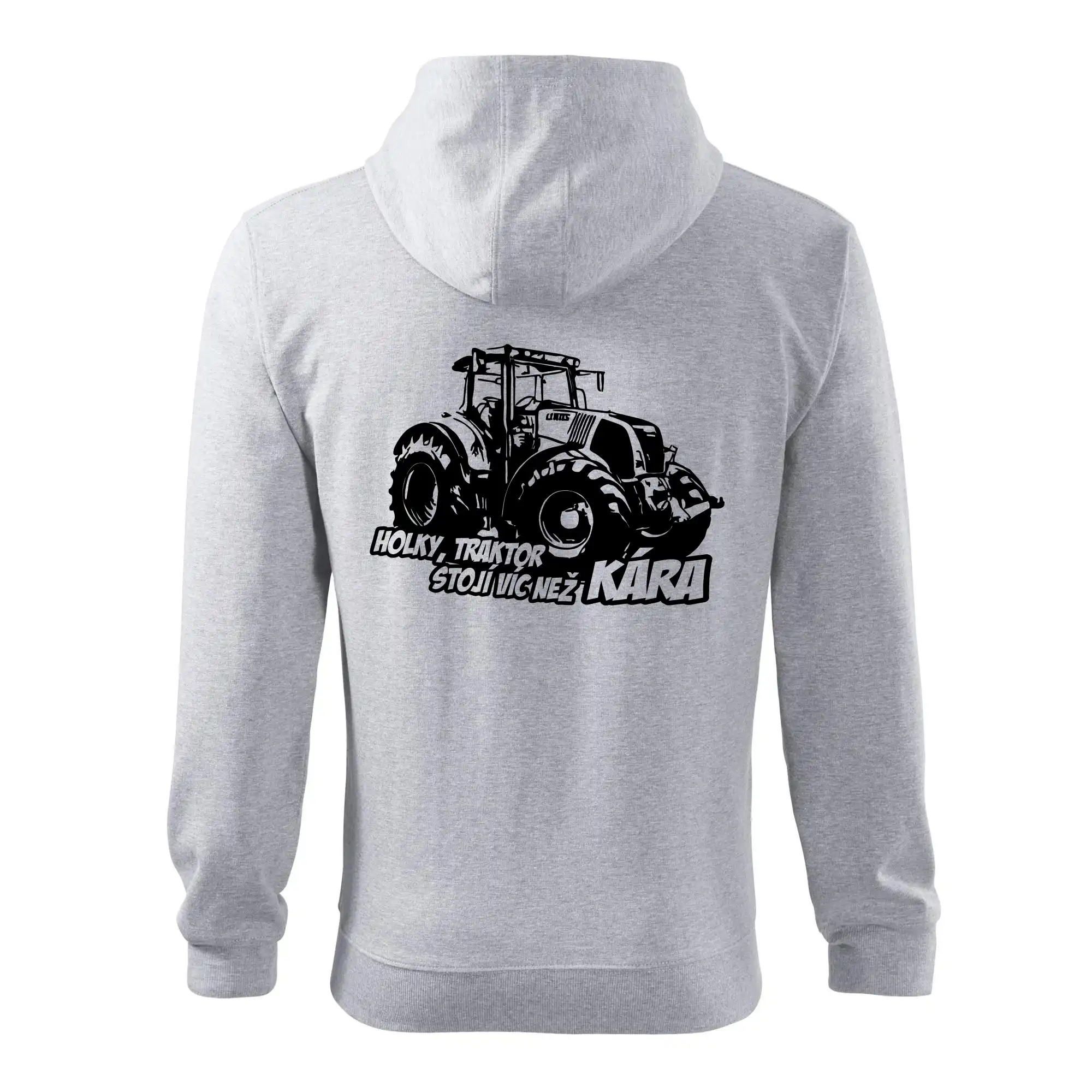 Holky, traktor stojí víc než kára